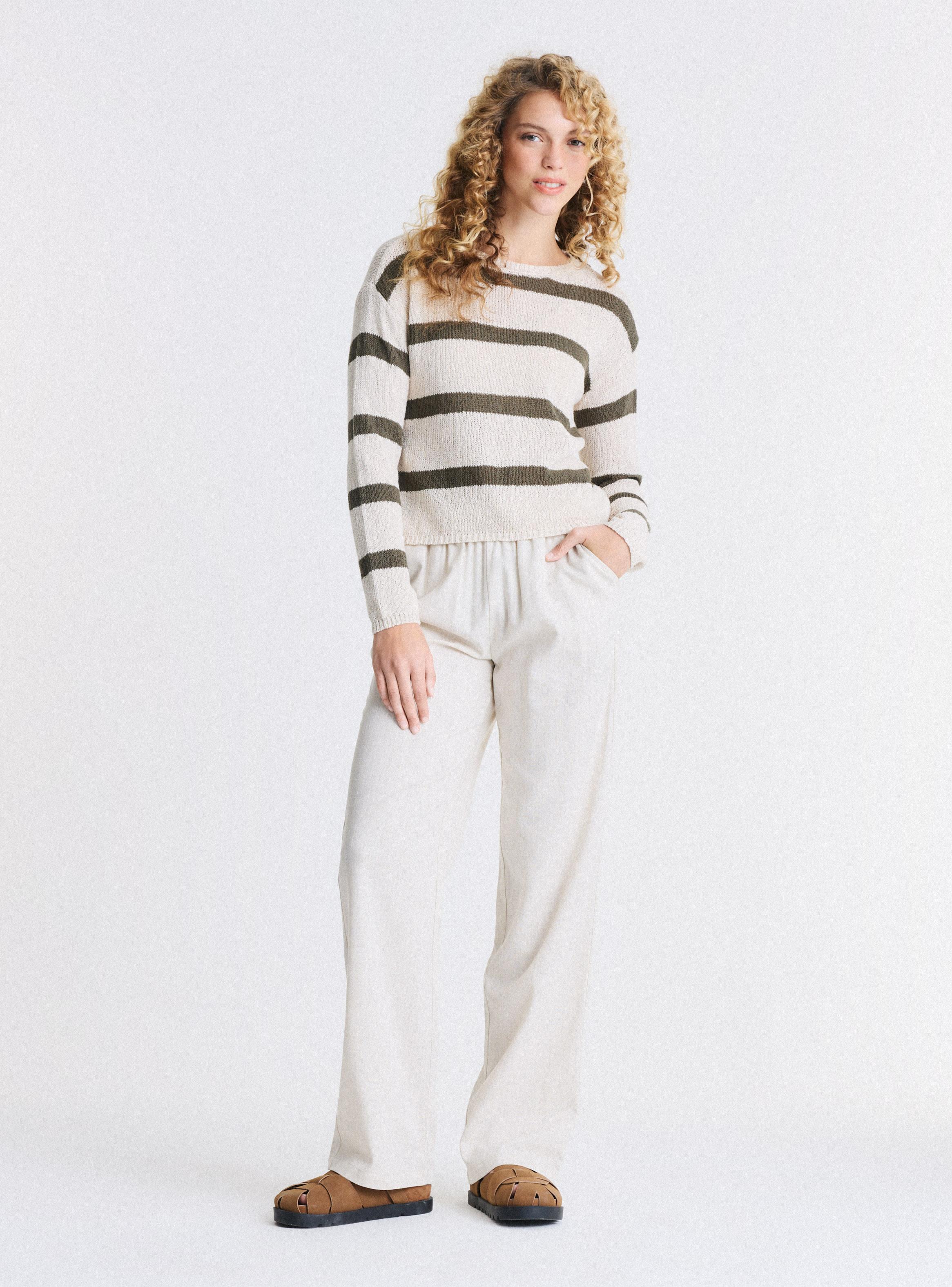 Sweater Holgado Manga Larga-4