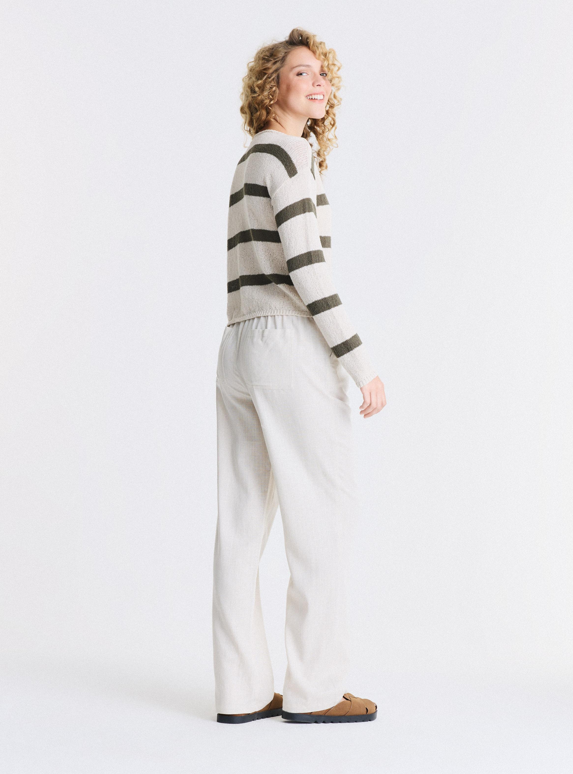 Sweater Holgado Manga Larga-5