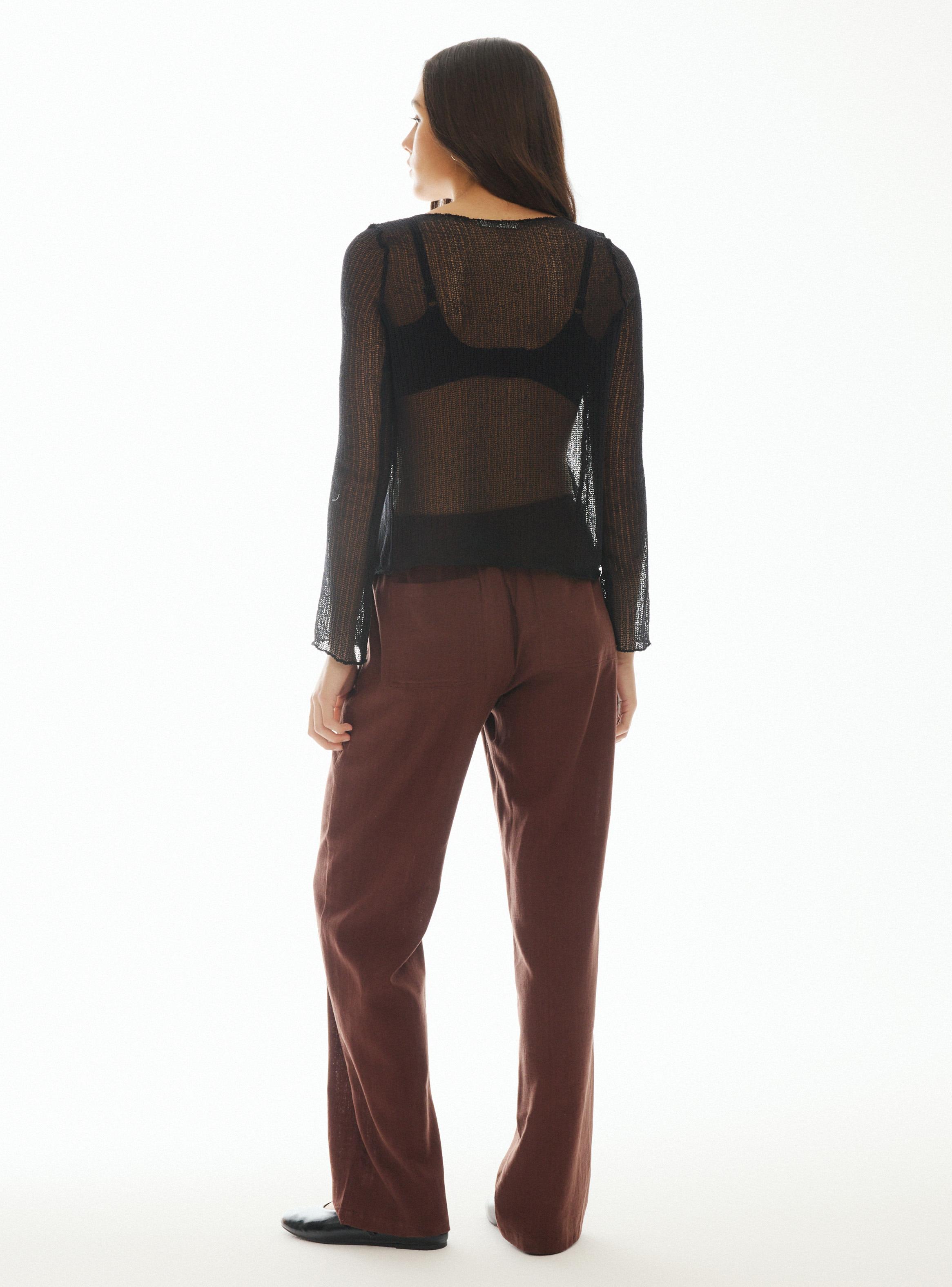 Chaleco Calado Manga Larga-5