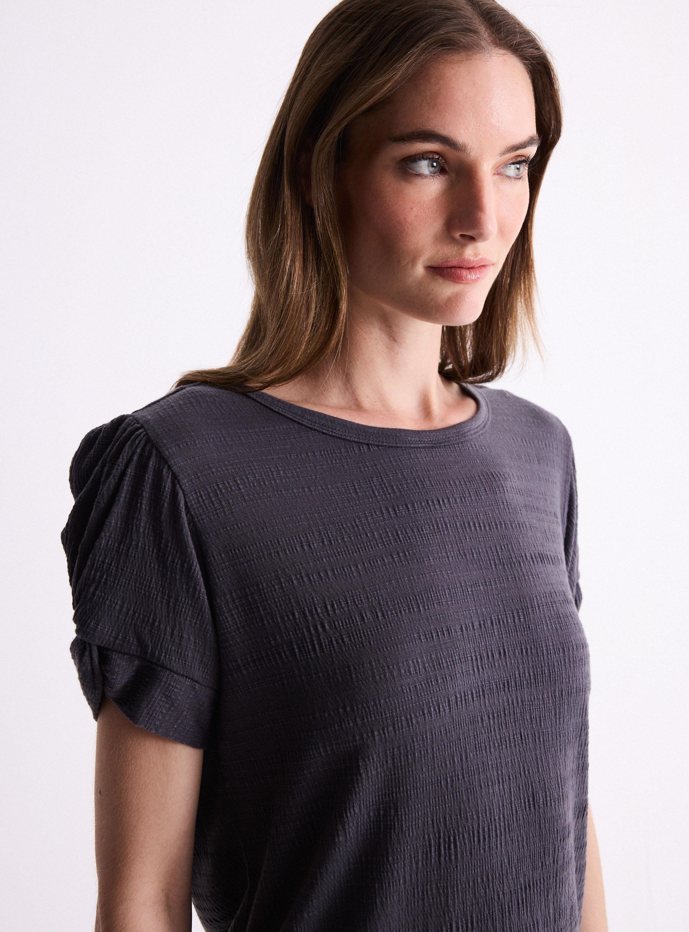 Polera Larga Sólida-2