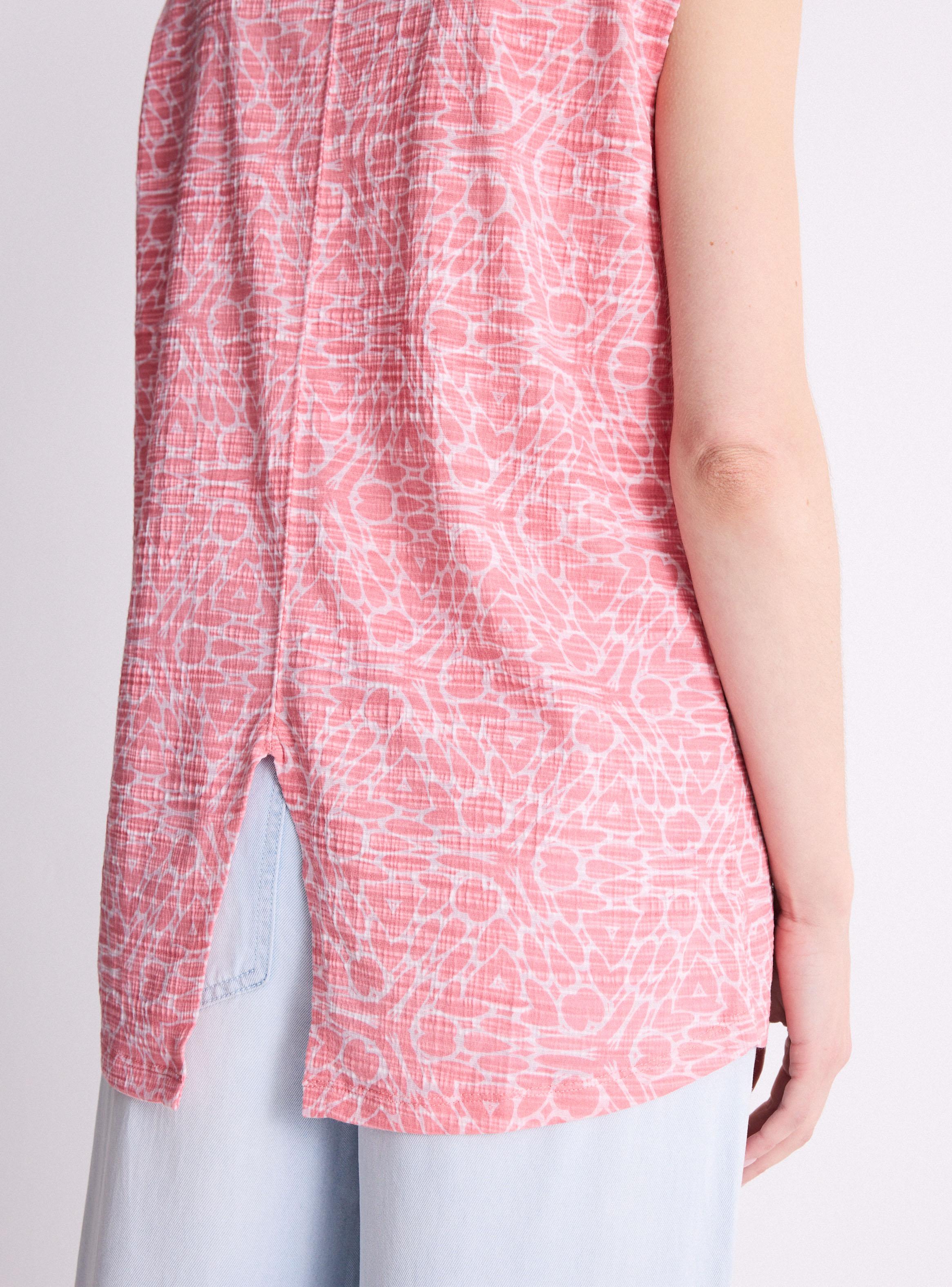 Polera Larga Estampada-3