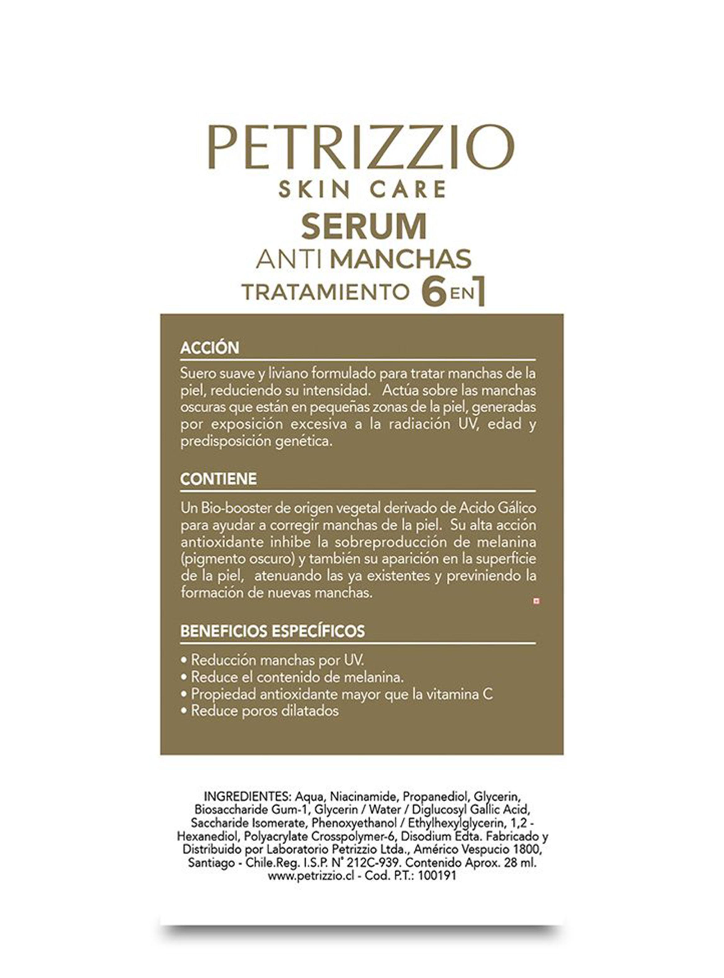 Serum Antimanchas Tratamiento 6 en 1-2
