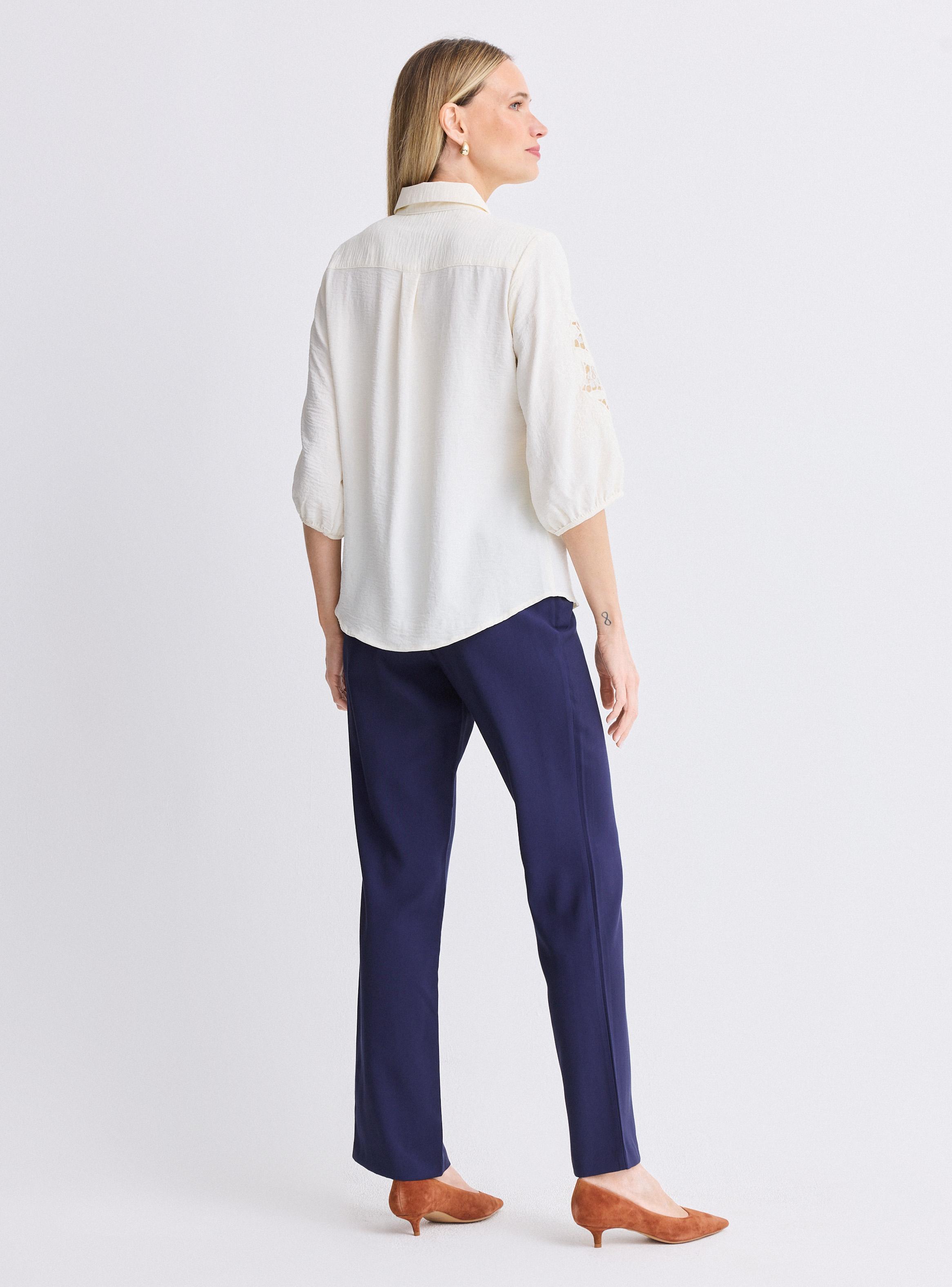 Blusa Bordado en Mangas-5