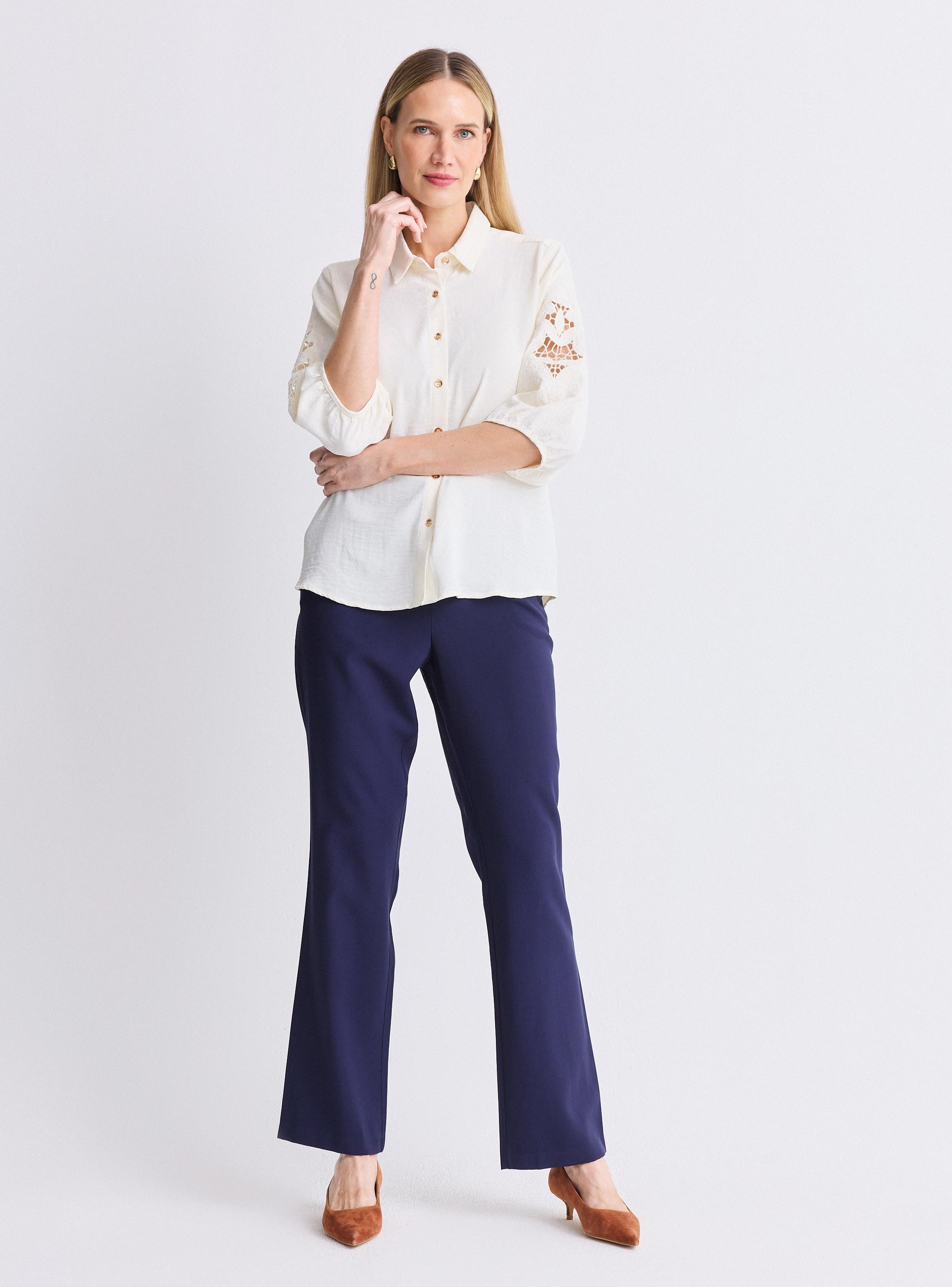 Blusa Bordado en Mangas-4