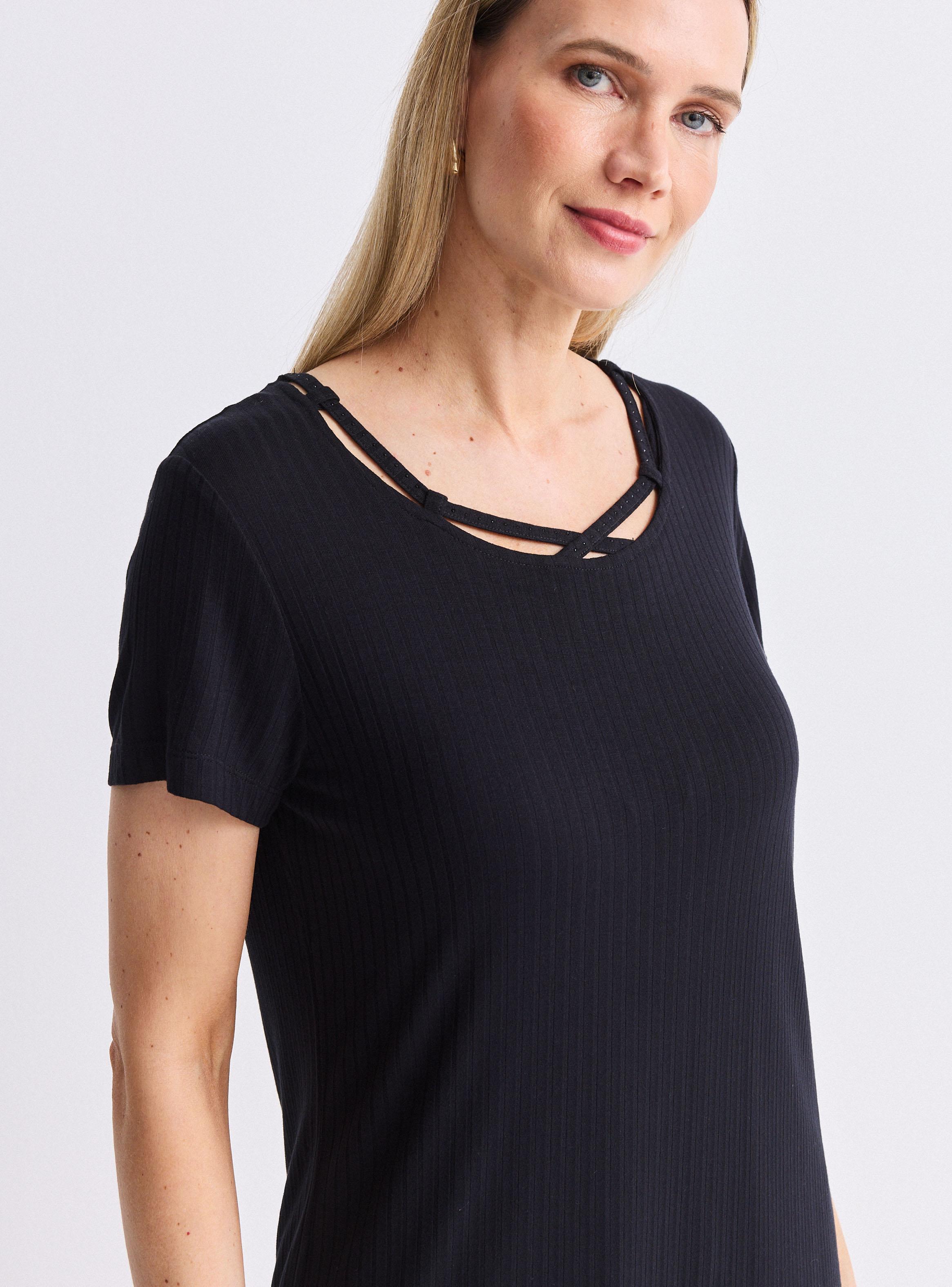 Polera de Rib con Escote Diseño Brillitos-2