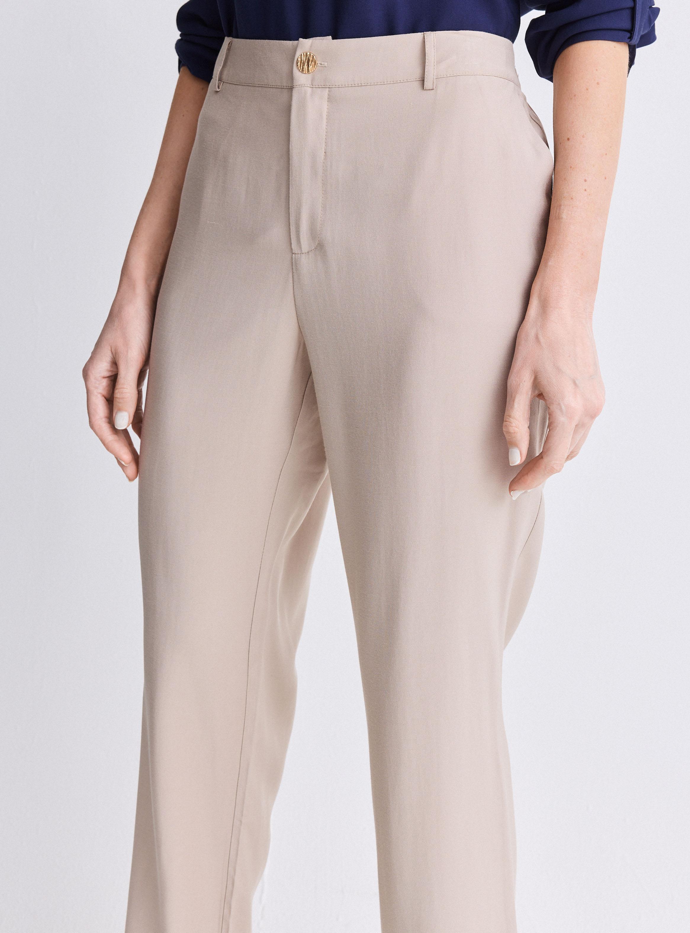 Pantalón Corte Recto de Twill-2