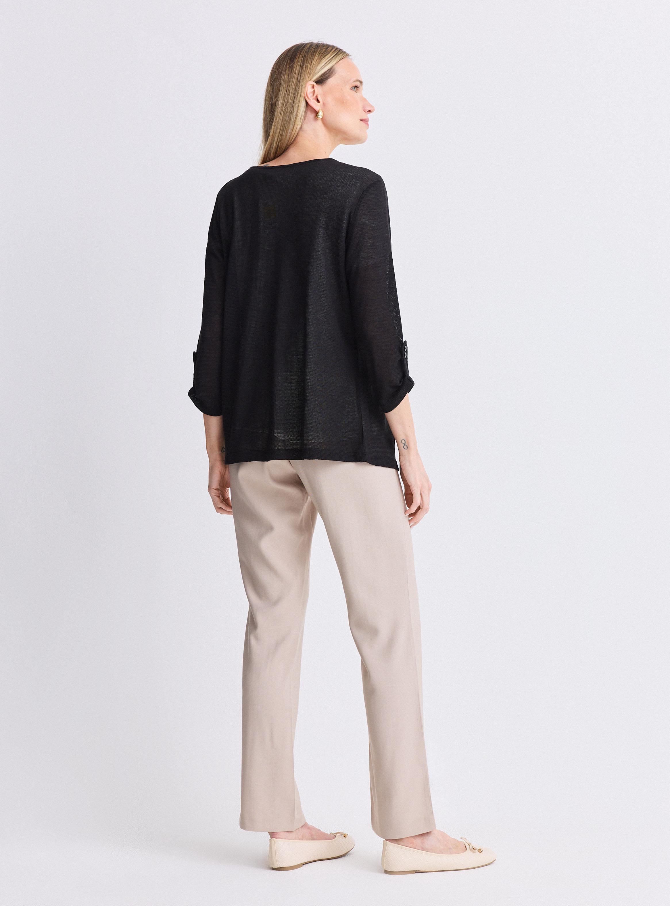 Chaleco Tapado Manga Roll Up-5