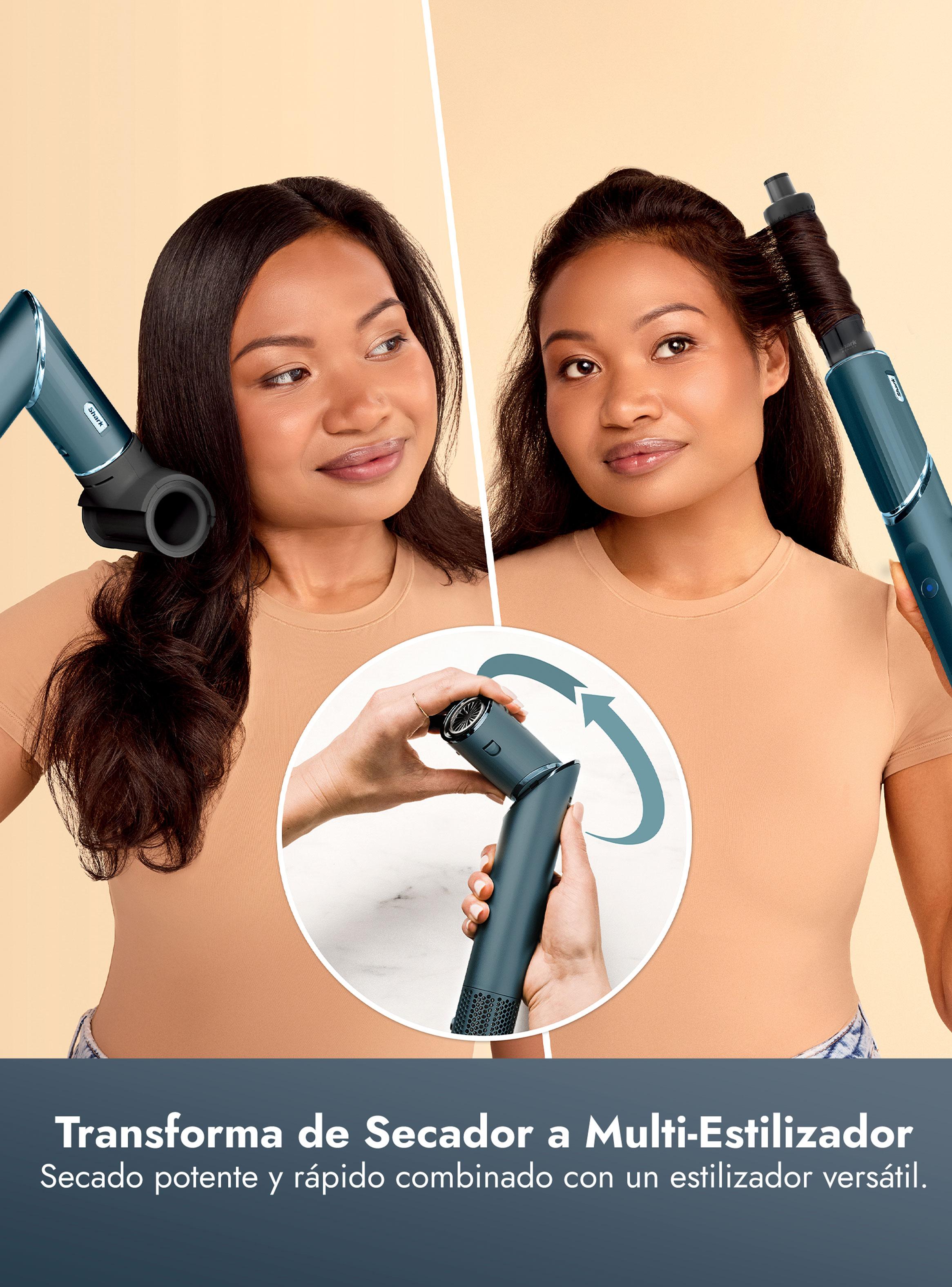 Secador de Pelo Multistyler FlexStyle 5 en 1 Turquesa HD456-2