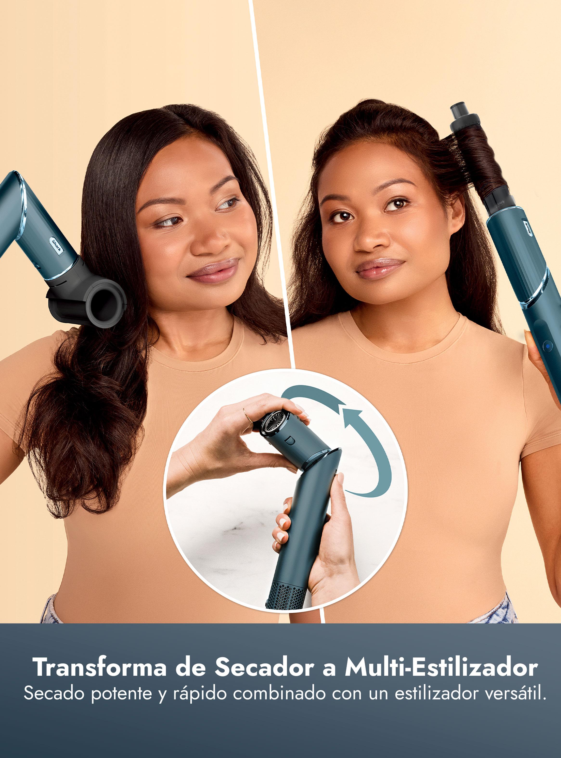 Secador de Pelo Multistyler FlexStyle 5 en 1 Turquesa HD456-2