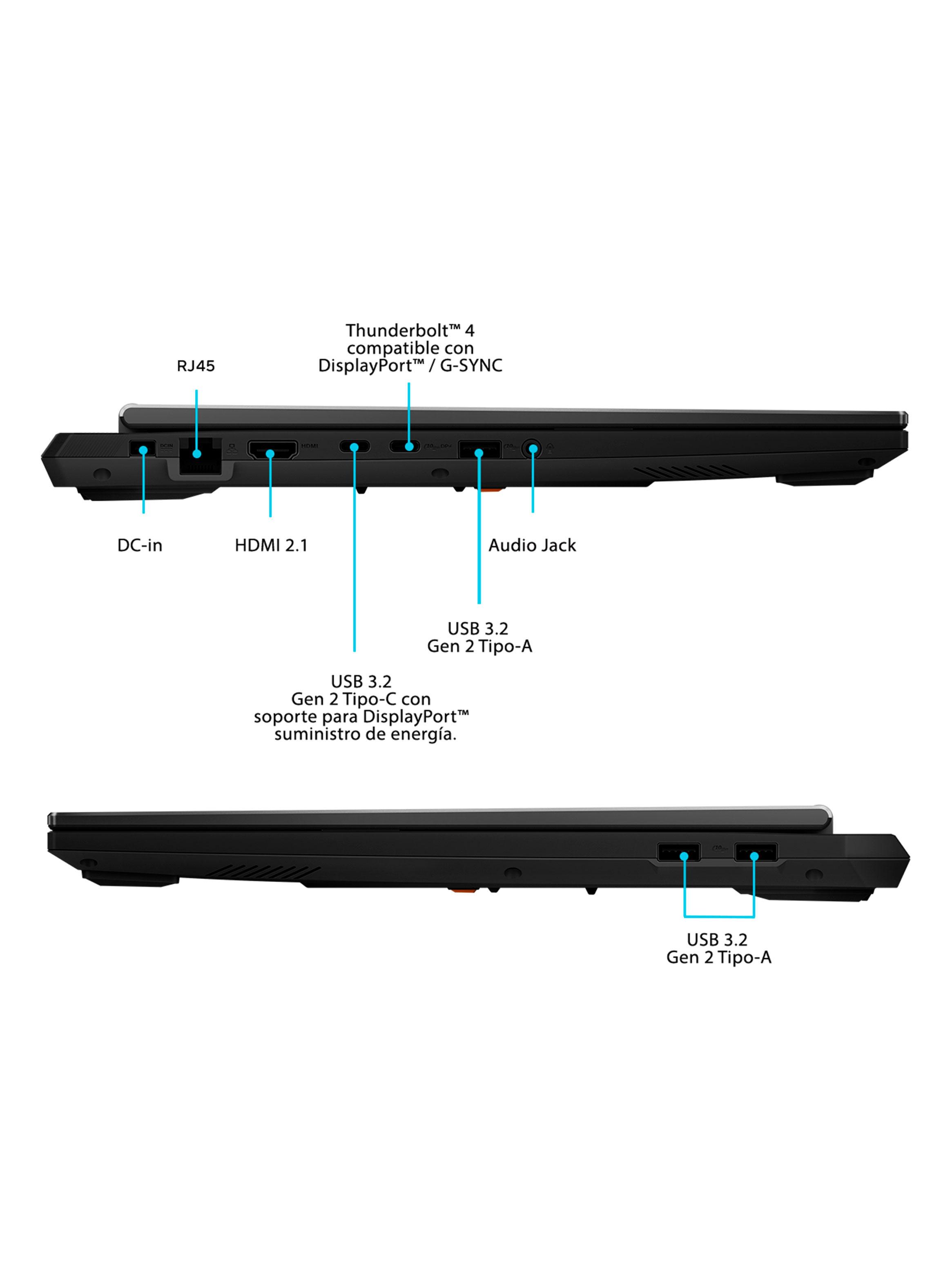 Notebook Asus TUF Gaming F16 FX608 Intel Core i7 NVIDIA RTX 5050 16GB RAM 512GB SSD 16 2.5K 165Hz-9