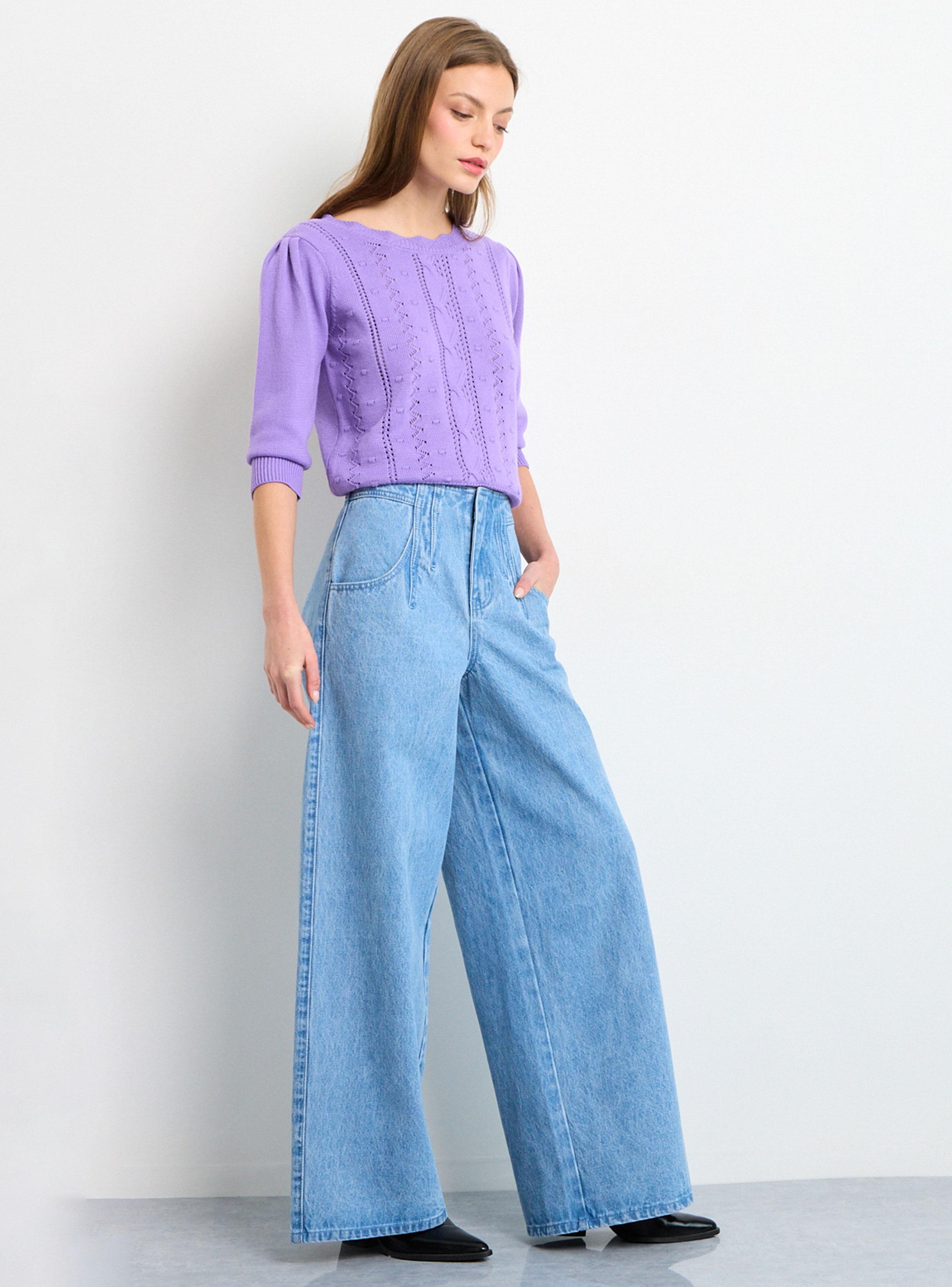 Sweater Liso Textura Lil-3