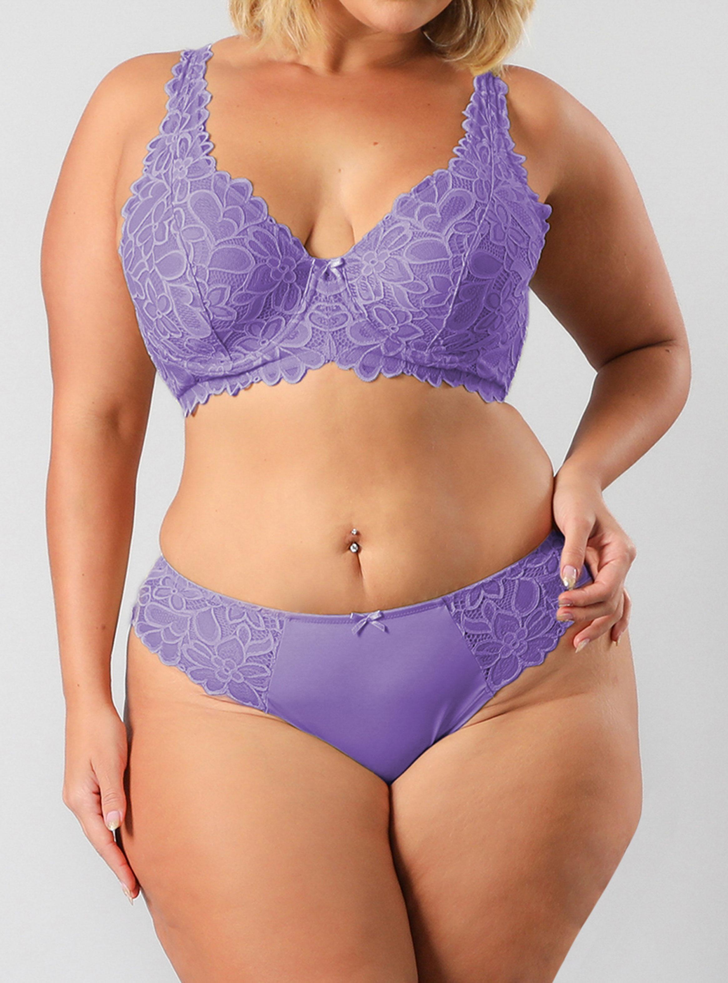 Sostén Bralette Encaje Flor-3