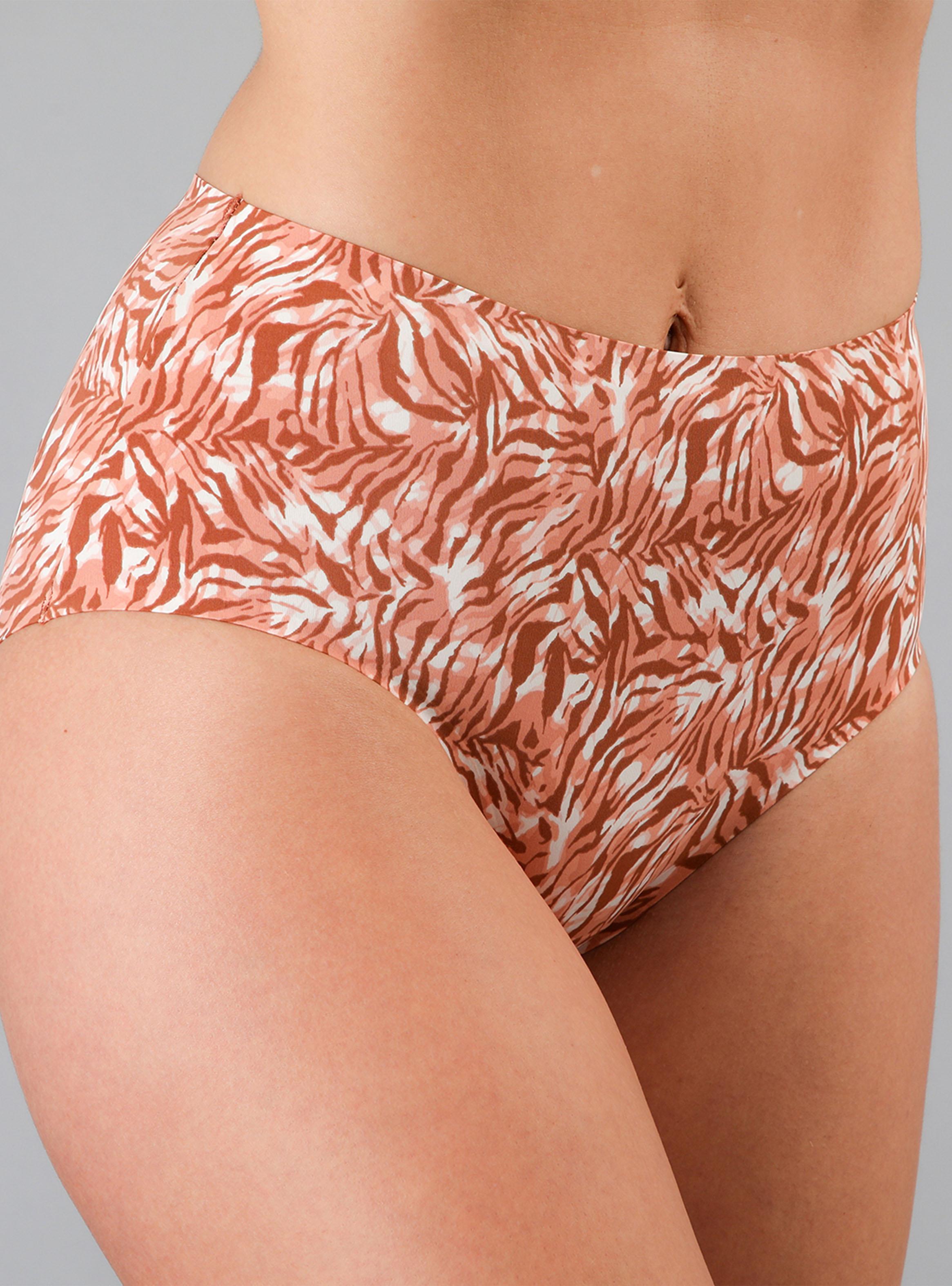 Pack 2 Calzón Maxi Micro Print Bonded 2555-3