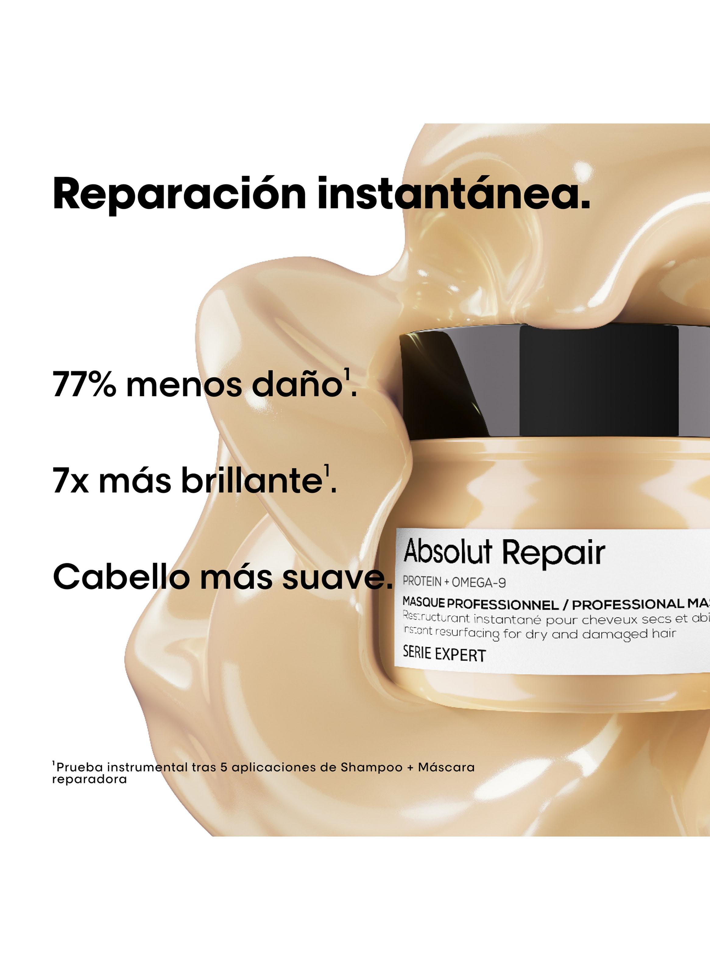 Set Profesional Reparación y Nutrición Shampoo 500 ml + Máscara 250 ml Absolut Repair-2