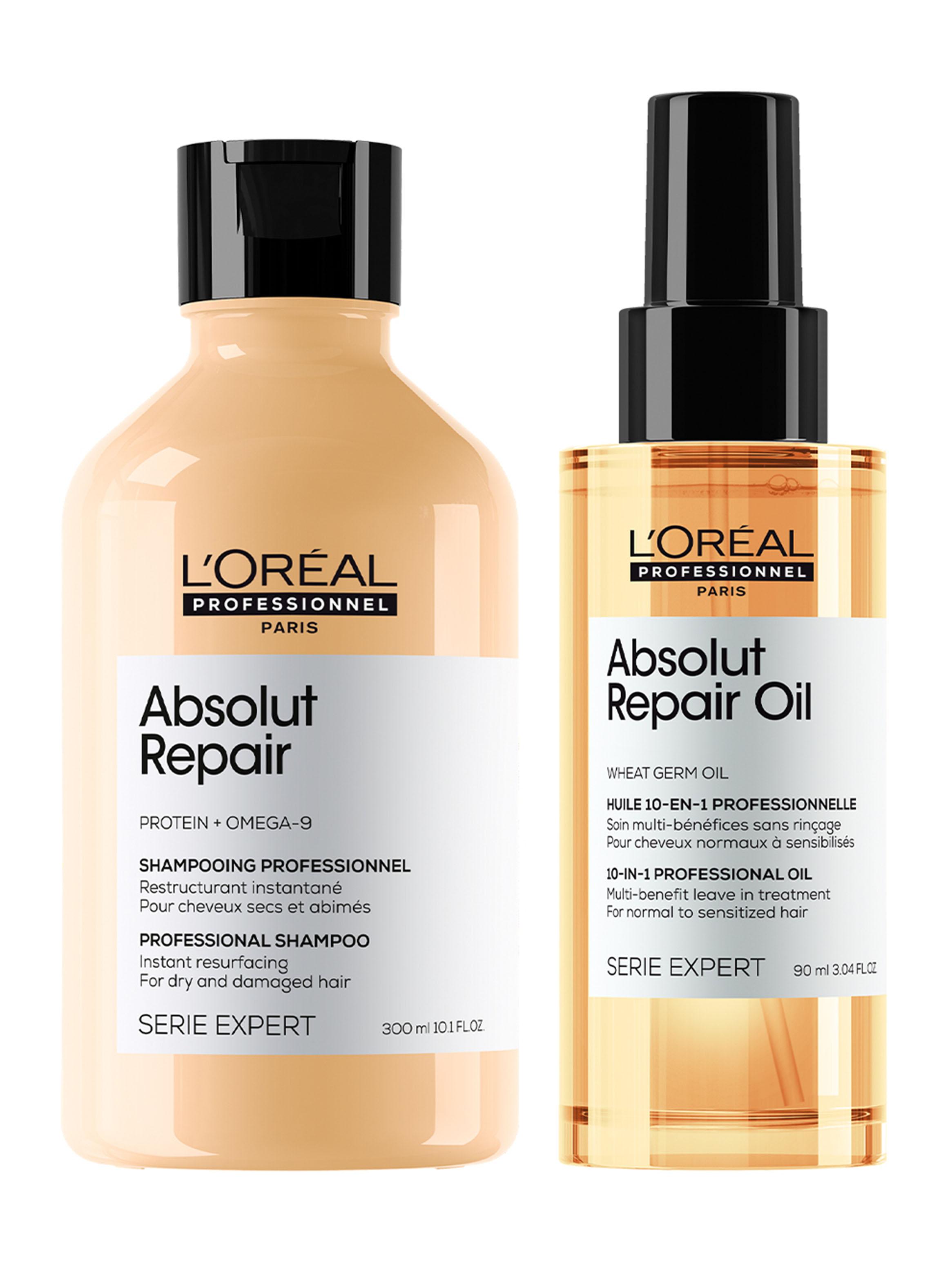 Set Reparación y Nutrición Shampoo + Aceite AR-0