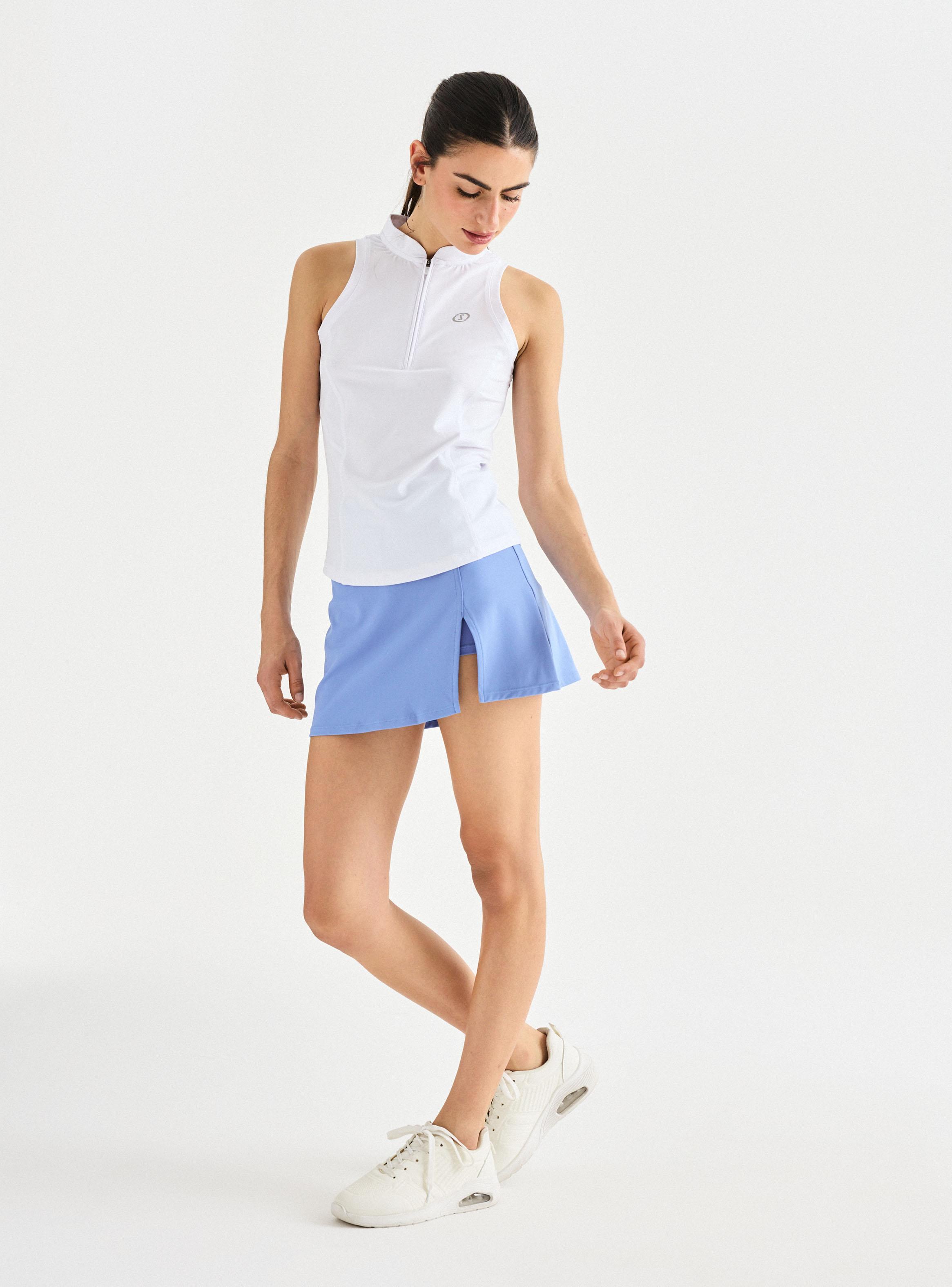 Falda Deportiva con Corte-4