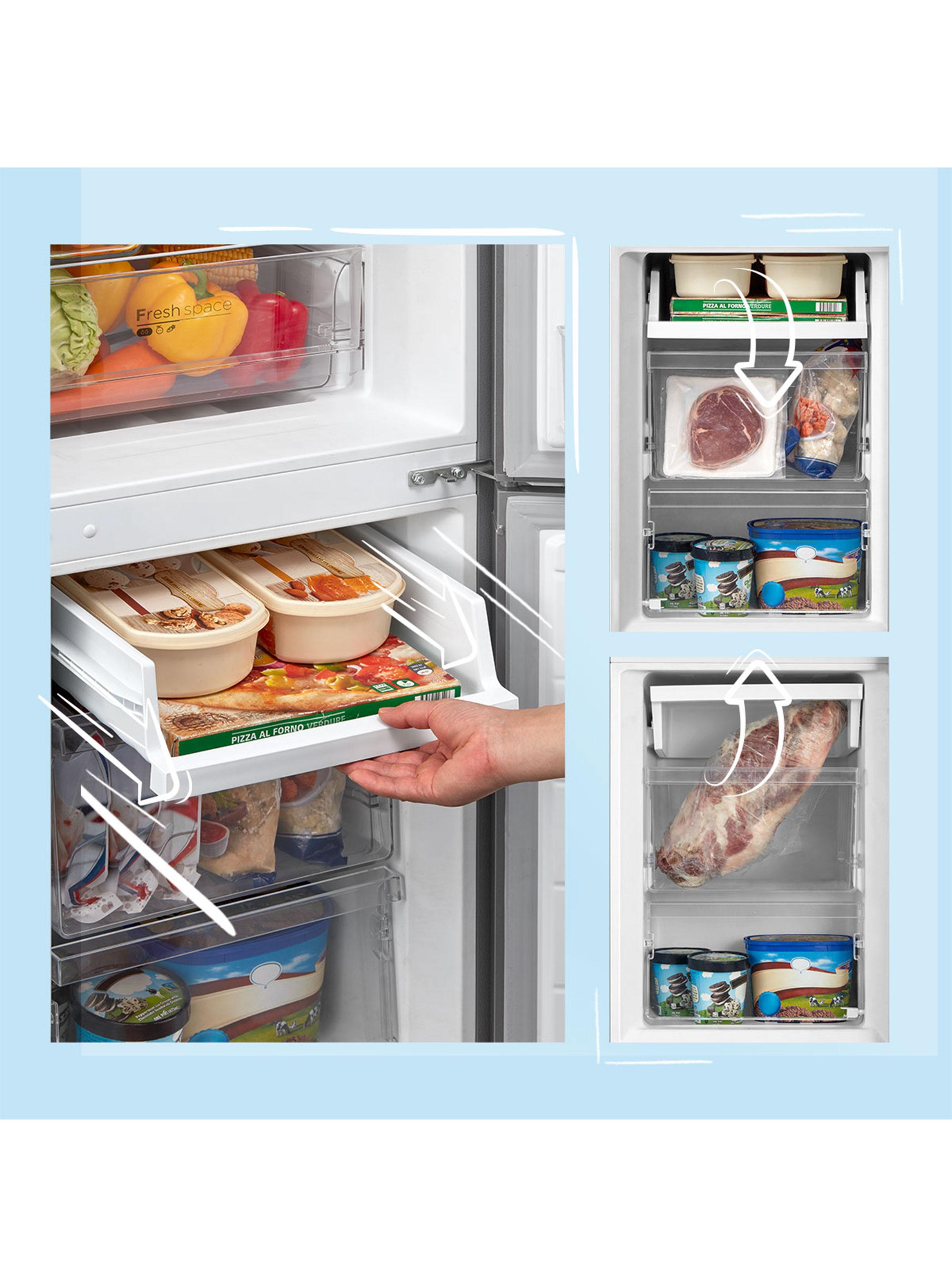 Refrigerador Bottom Mount Frío Directo 174 Litros MDRB241FGE50M-3