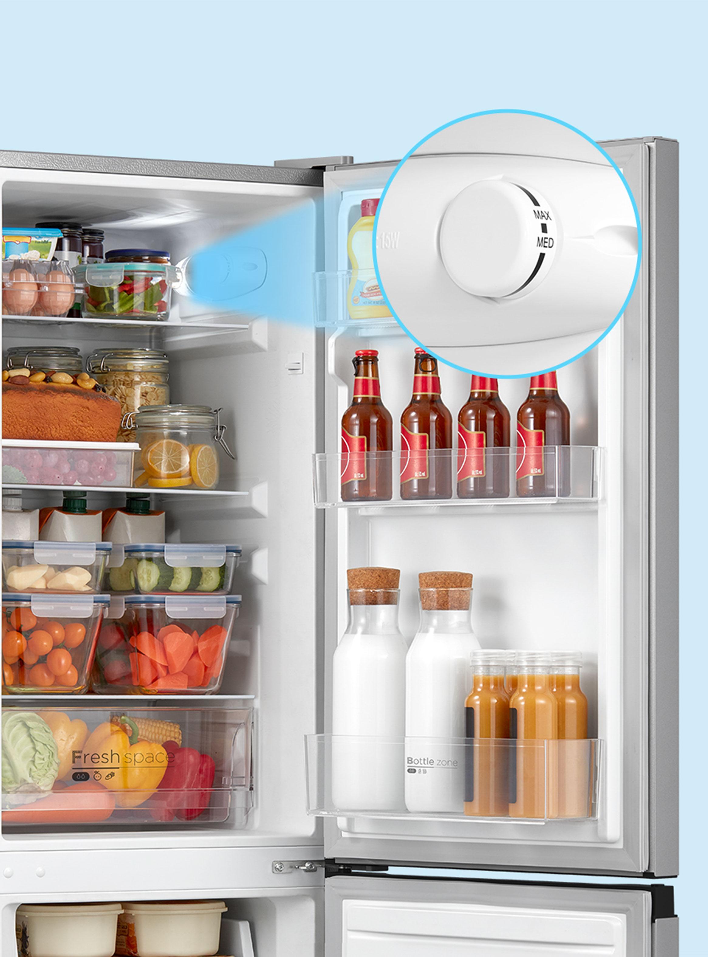 Refrigerador Bottom Mount Frío Directo 174 Litros MDRB241FGE50M-4