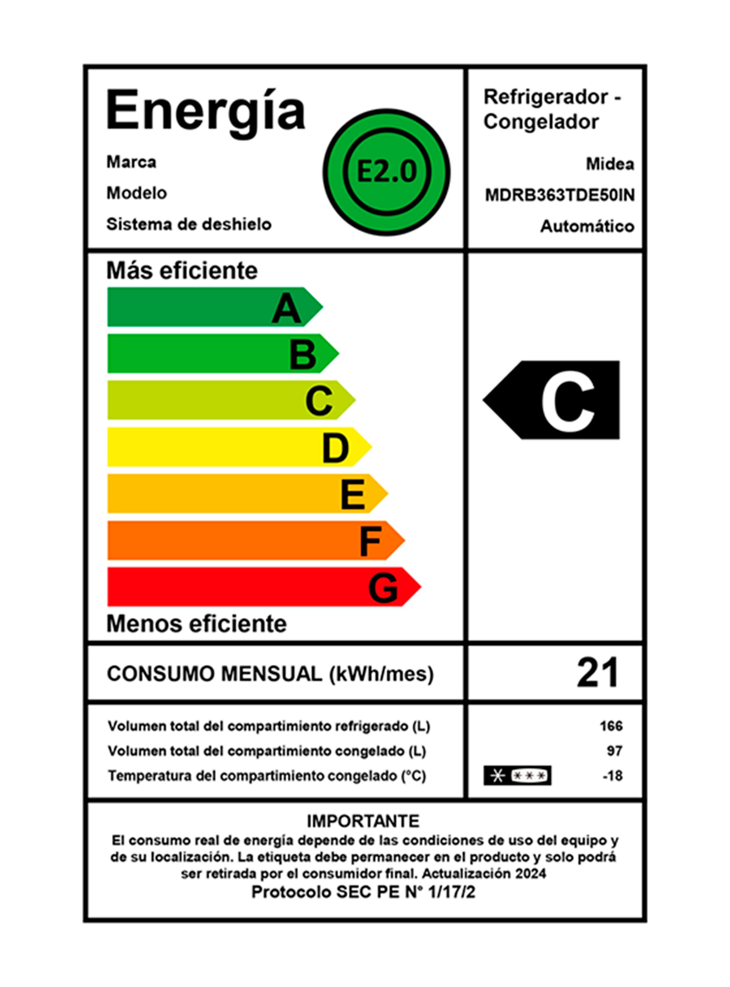 Refrigerador Bottom Freezer No Frost 263 Litros MDRB363TDE50IN-5