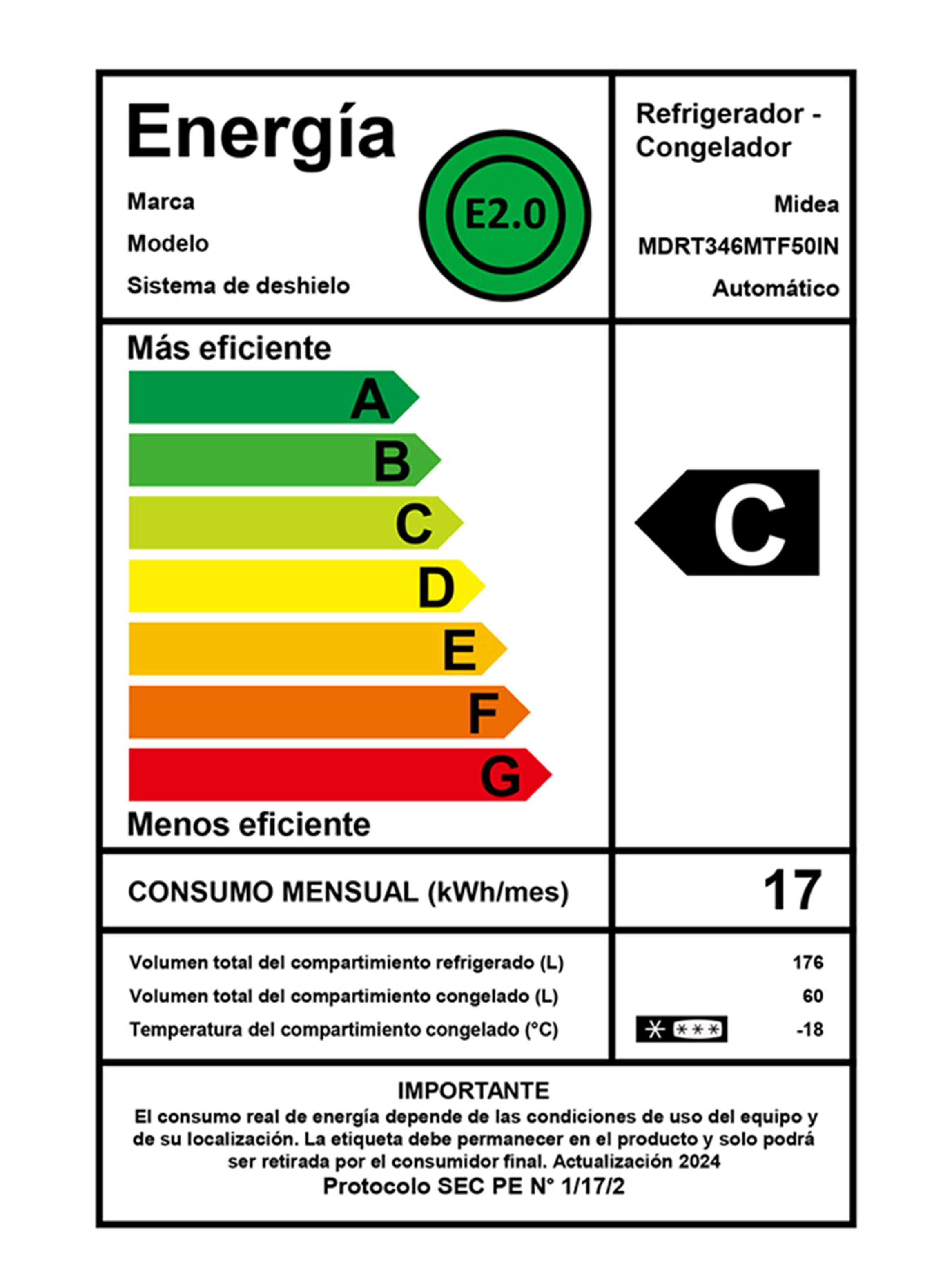 Refrigerador Top Mount No Frost 236 Litros MDRT346MTF50IN-6