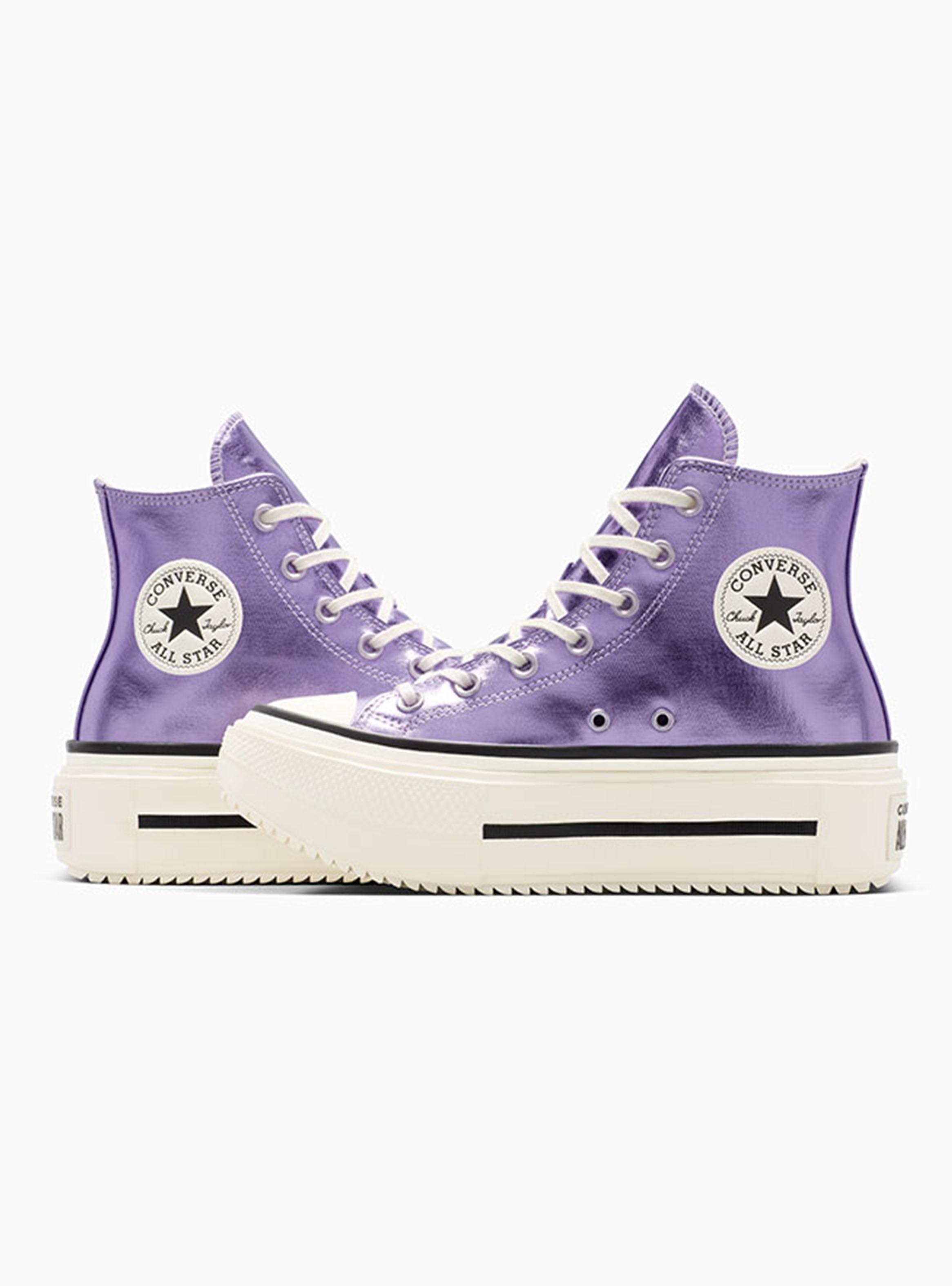 Zapatilla Urbana Chuck Mujer All Star Lift Double Stack-3