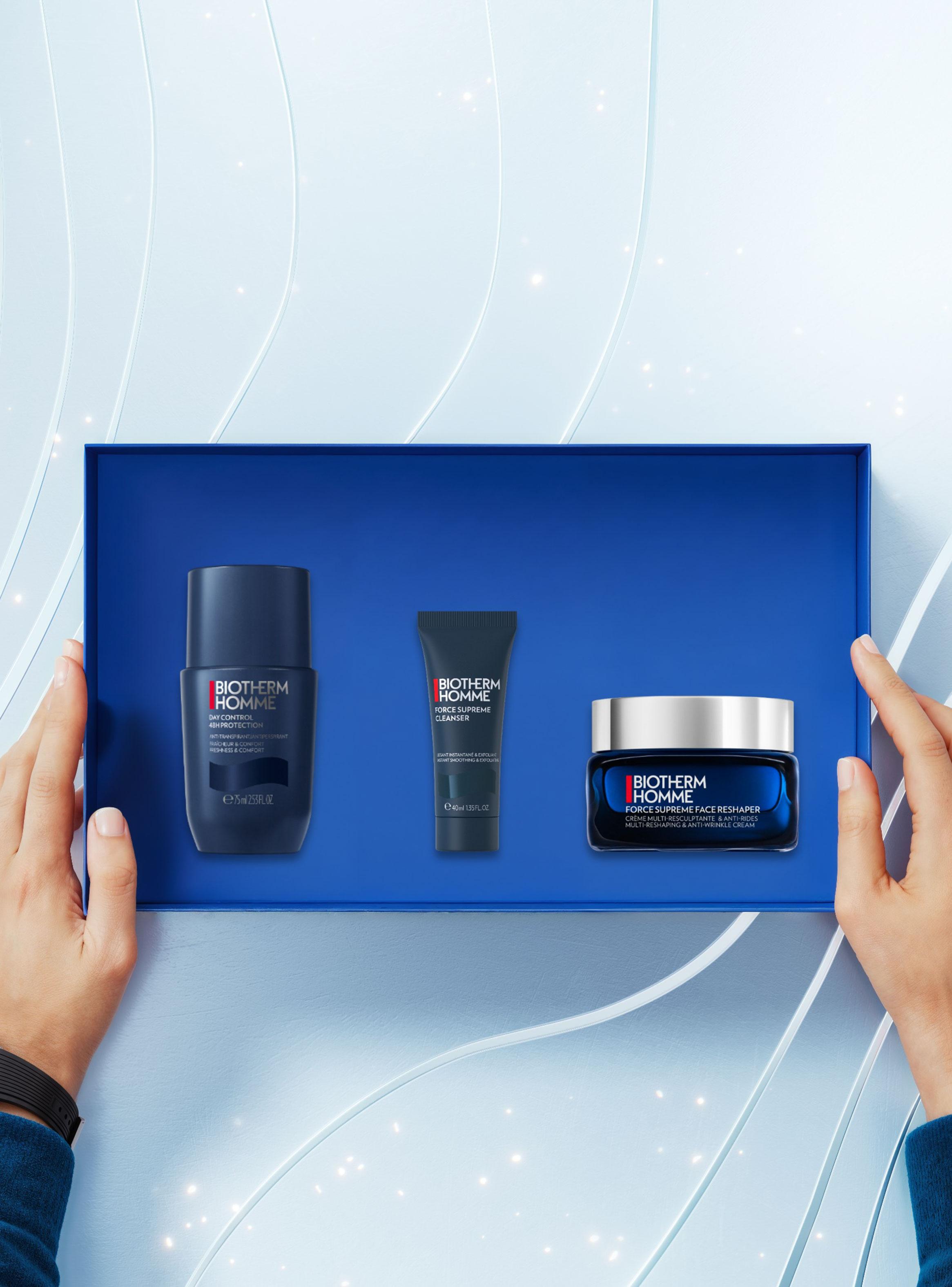 Set Antiedad Biotherm Homme Force Supreme 50 Ml Edición Limitada-3