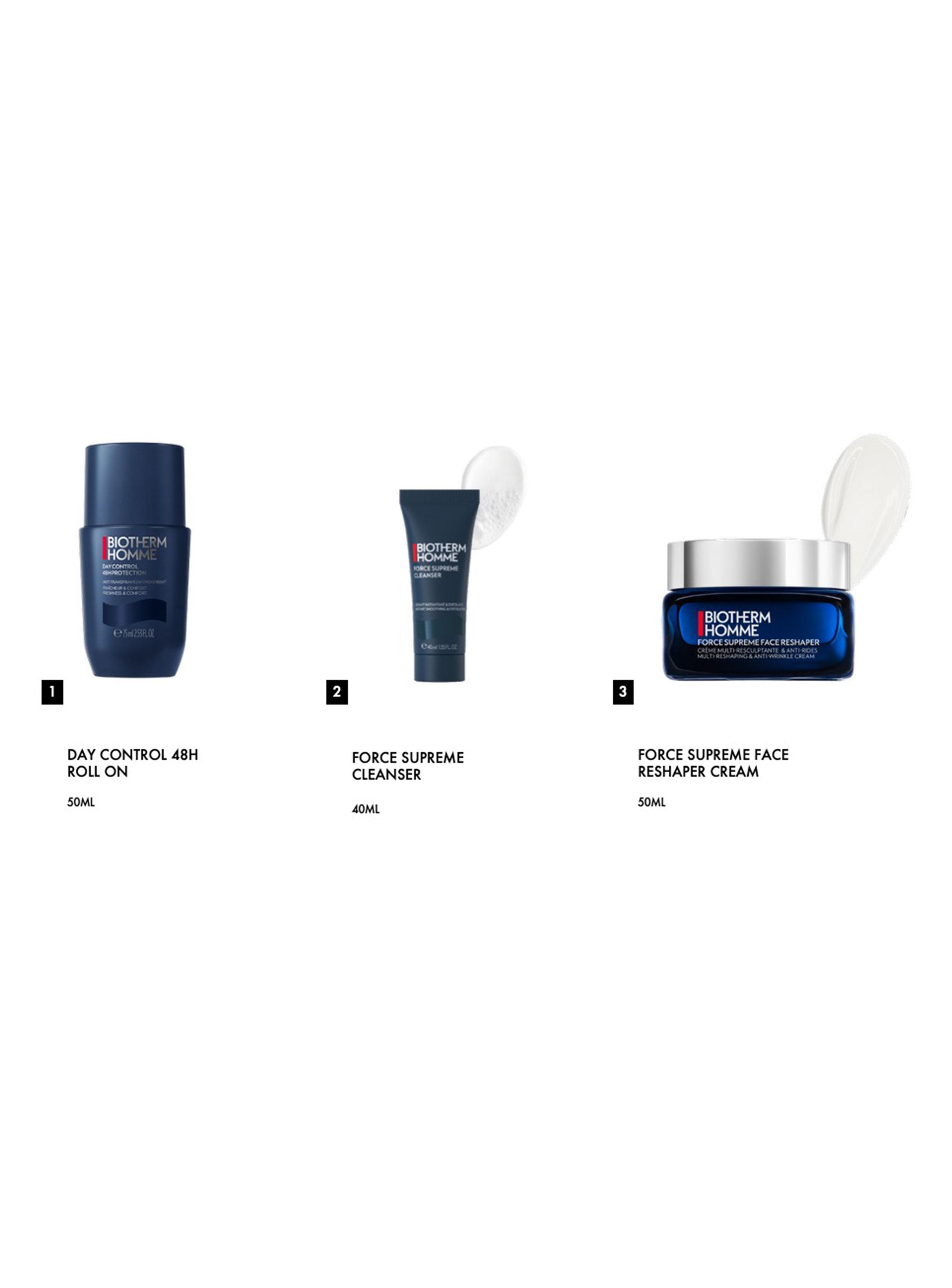 Set Antiedad Biotherm Homme Force Supreme 50 Ml Edición Limitada-2