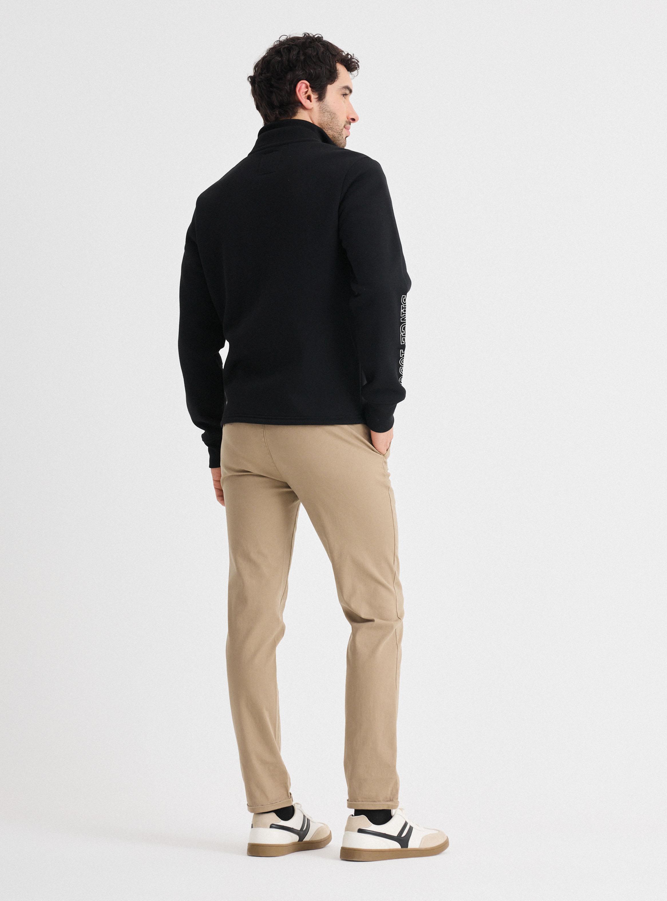 Polerón Full Zipper Rib Cuello y Mangas-5