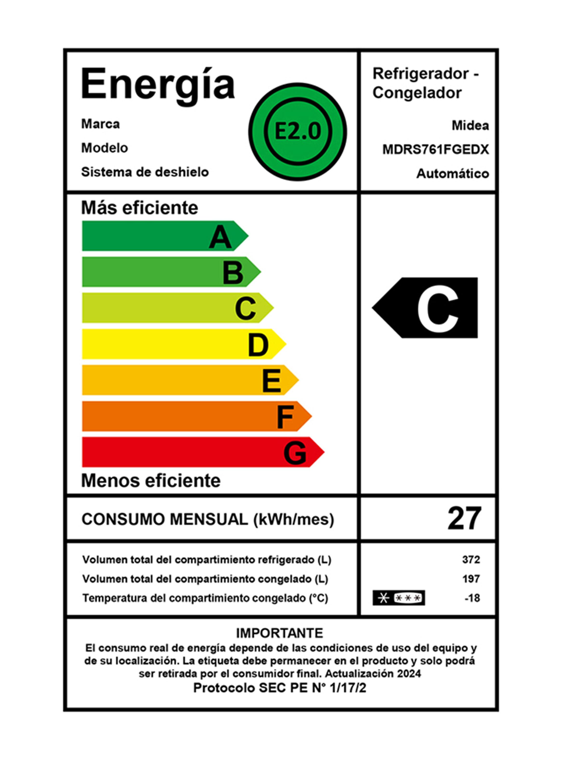 Refrigerador Side By Side No Frost 569 Litros MDRS761FGEDX-9