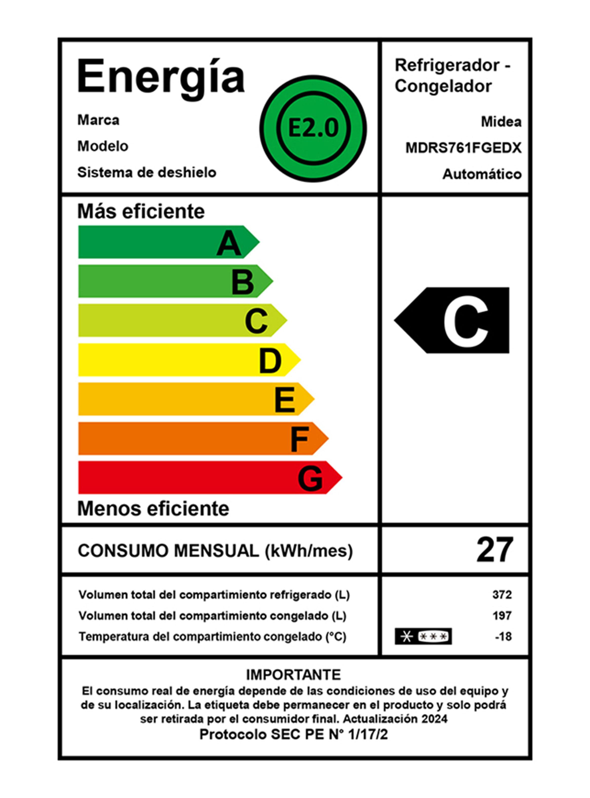 Refrigerador Side By Side No Frost 569 Litros MDRS761FGEDX-9