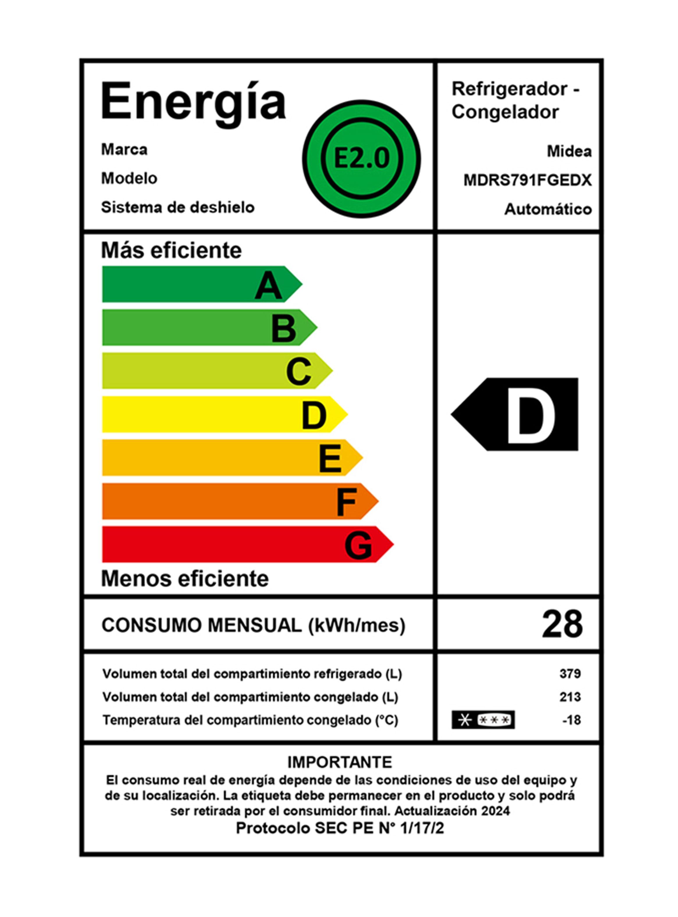 Refrigerador Side By Side No Frost 592 Litros MDRS791FGEDX-7