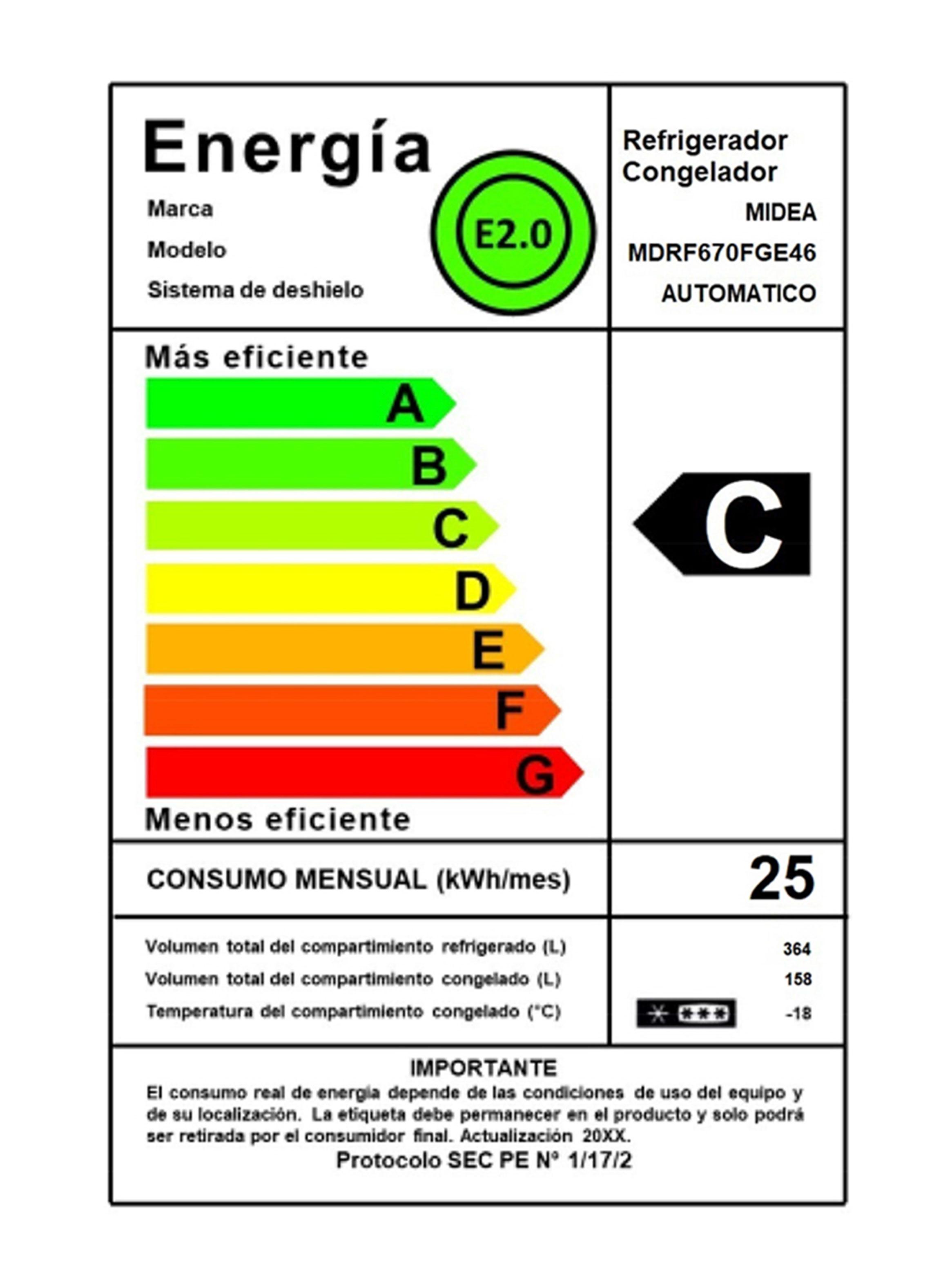 Refrigerador MultiDoor No Frost 522 Litros MDRF670FGE46-8