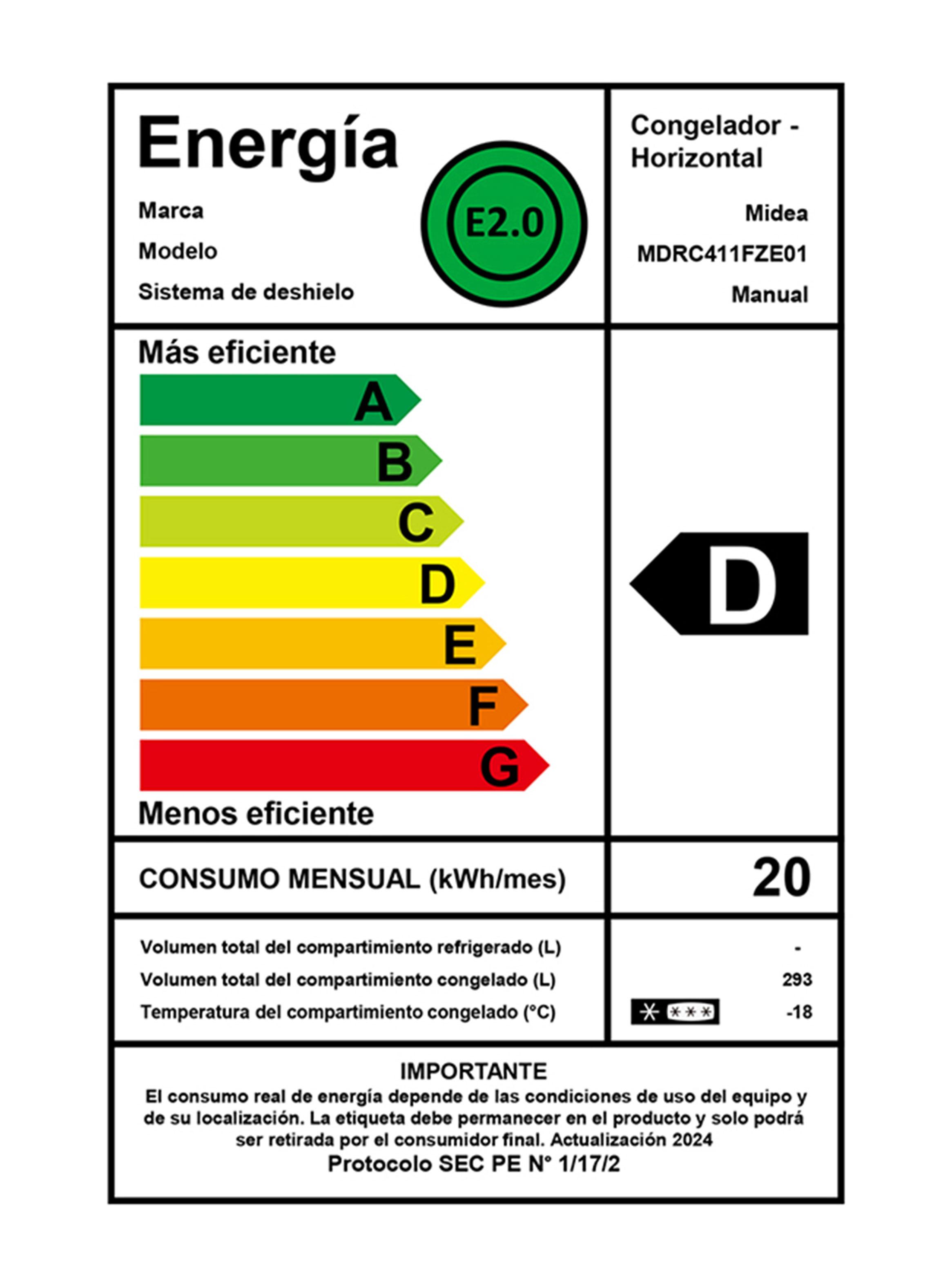 Freezer Horizontal Frío Directo 293 Litros MDRC411FZE01-5