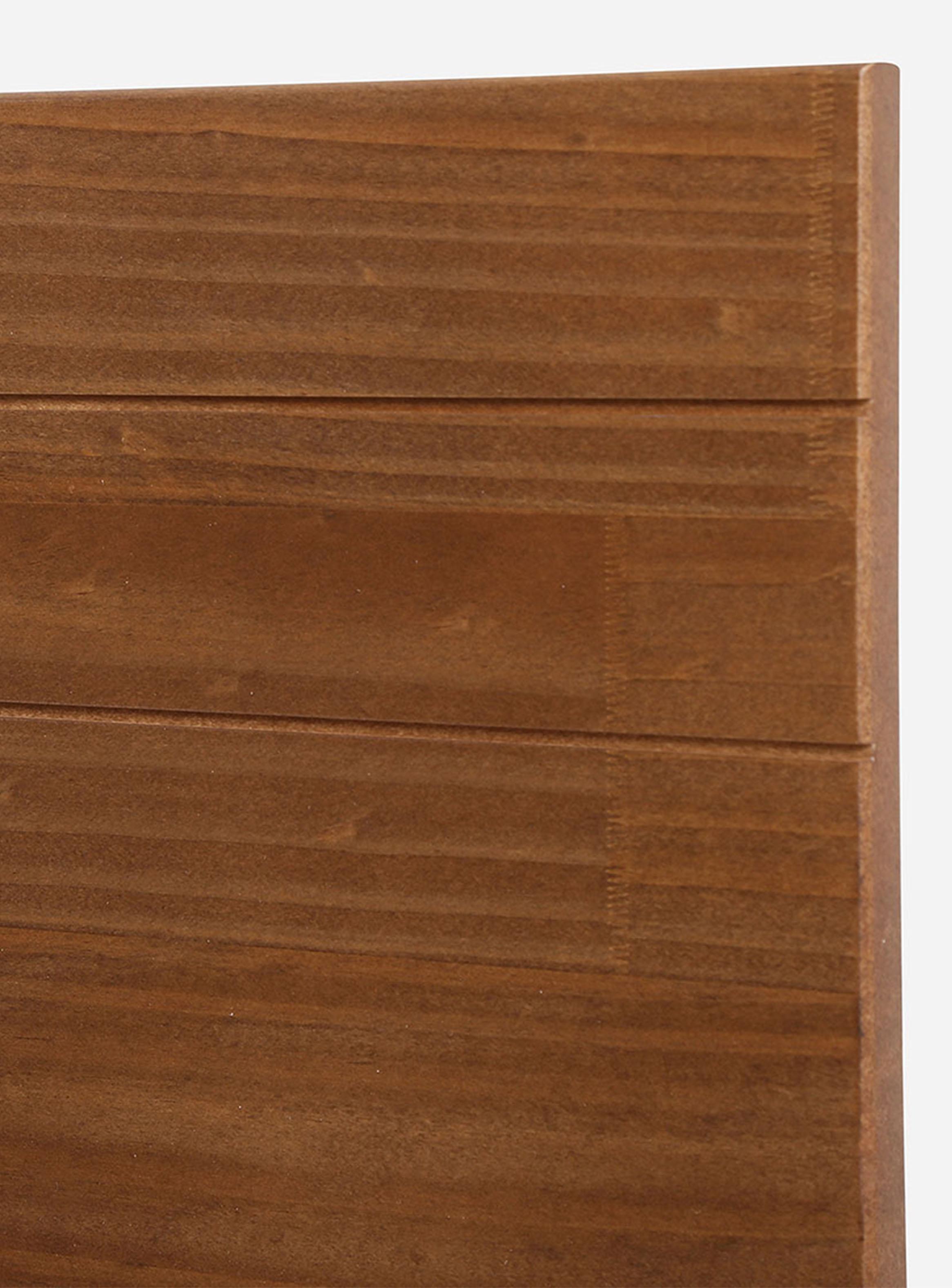 Cama Europea Wave 1.5 Plazas x 190 cm + Set Muebles Tabor Caramelo-3