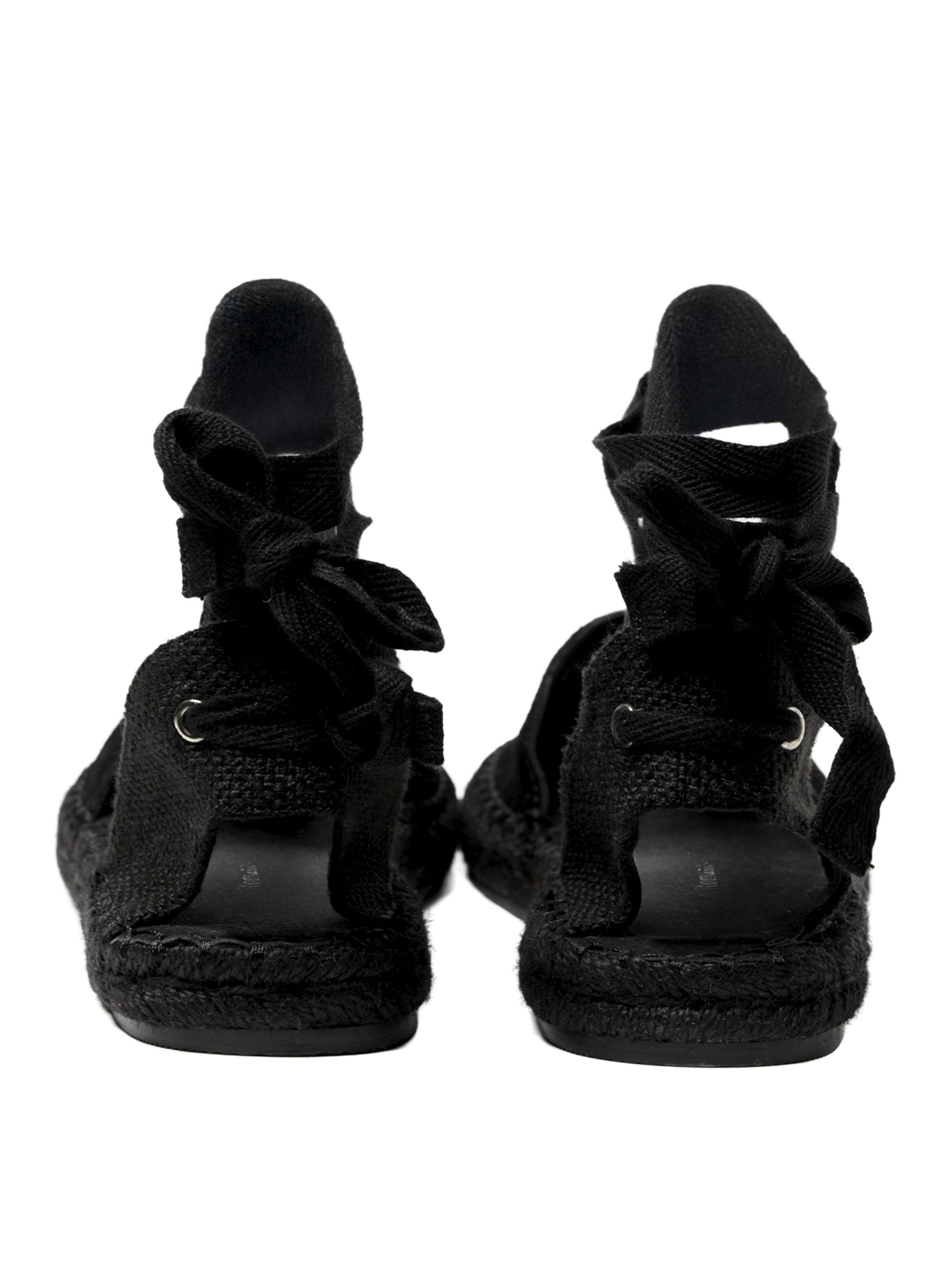 Sandalia Cuero Tira Ajustabe Mujer-4