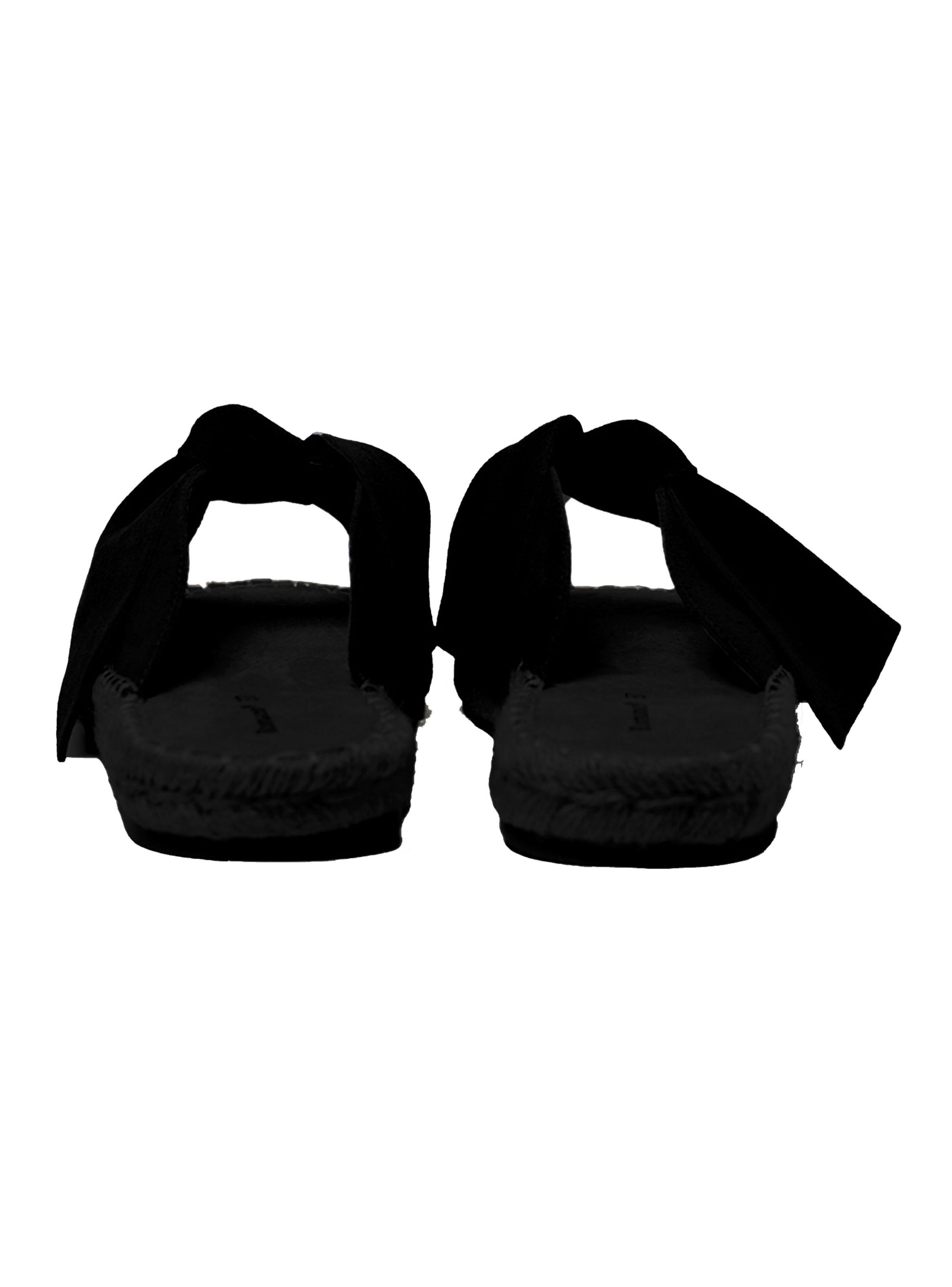 Sandalia Detalle Nudo Cuero Mujer-4