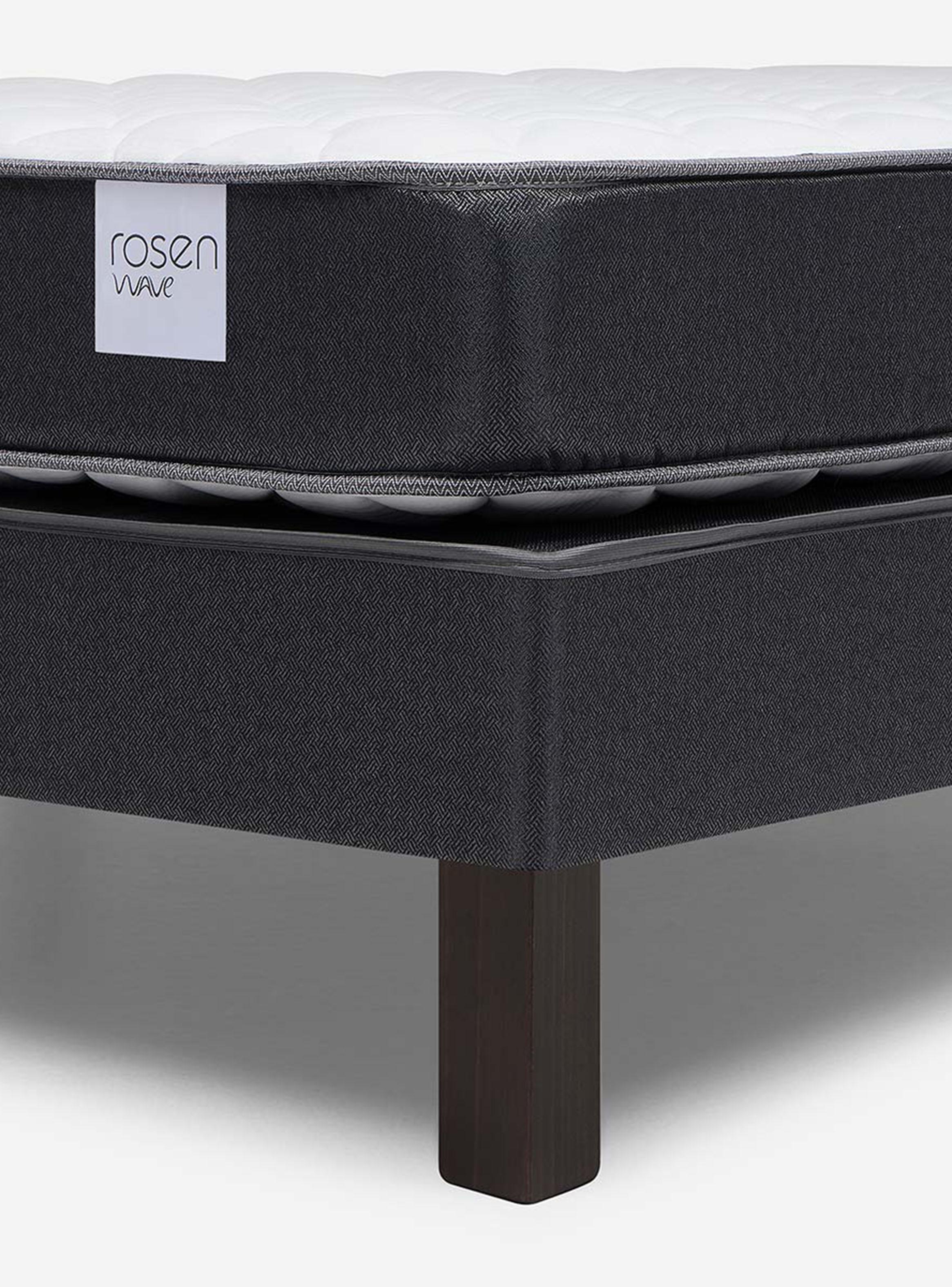 Cama Europea Wave 1 Plaza x190 cm + Almohada-3