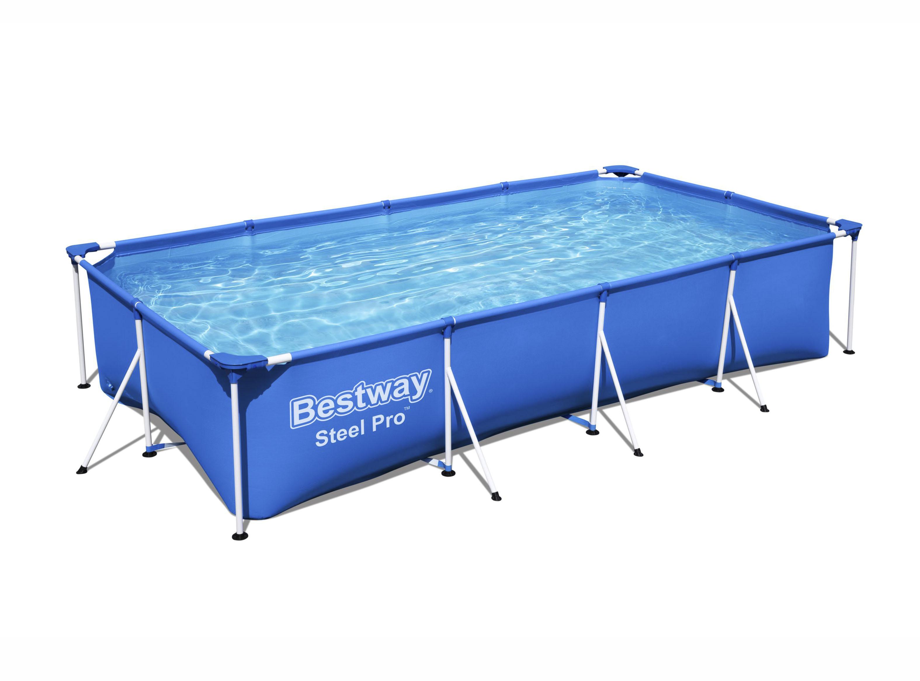 Piscina Rectangular Steel Pro 4.00 mt x 2.11 mt x 81 cm-0