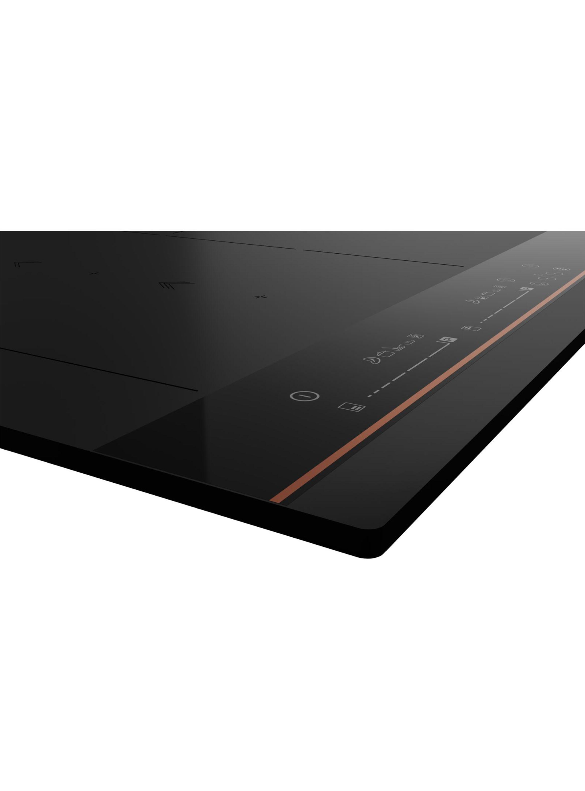 Encimera Cristal Gas 5 Quemadores GBC 95 G1 Negro-2