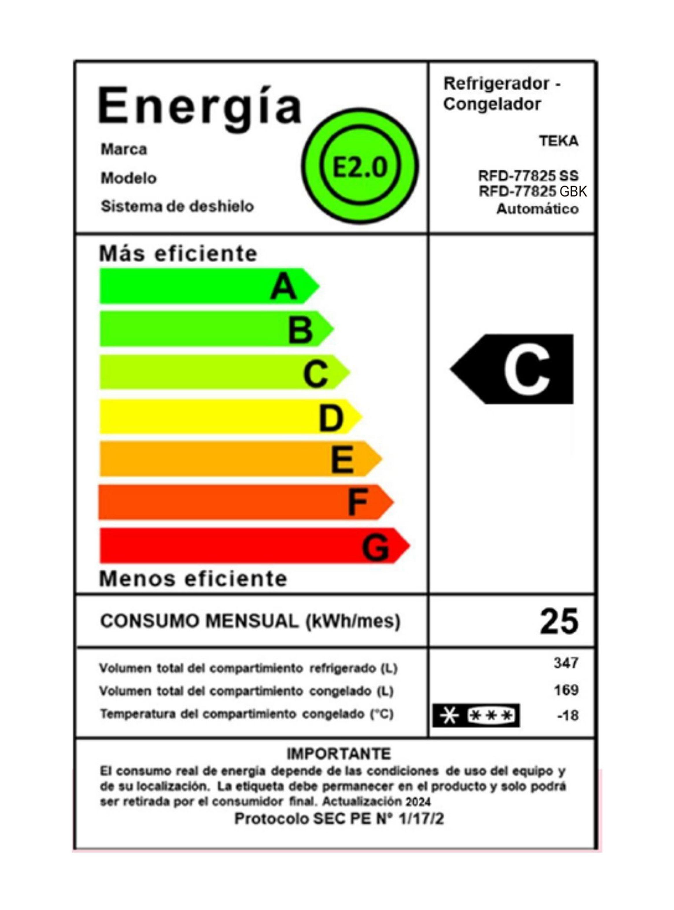 Refrigerador French Door No Frost 516 Litros RFD77825GBK Negro-7
