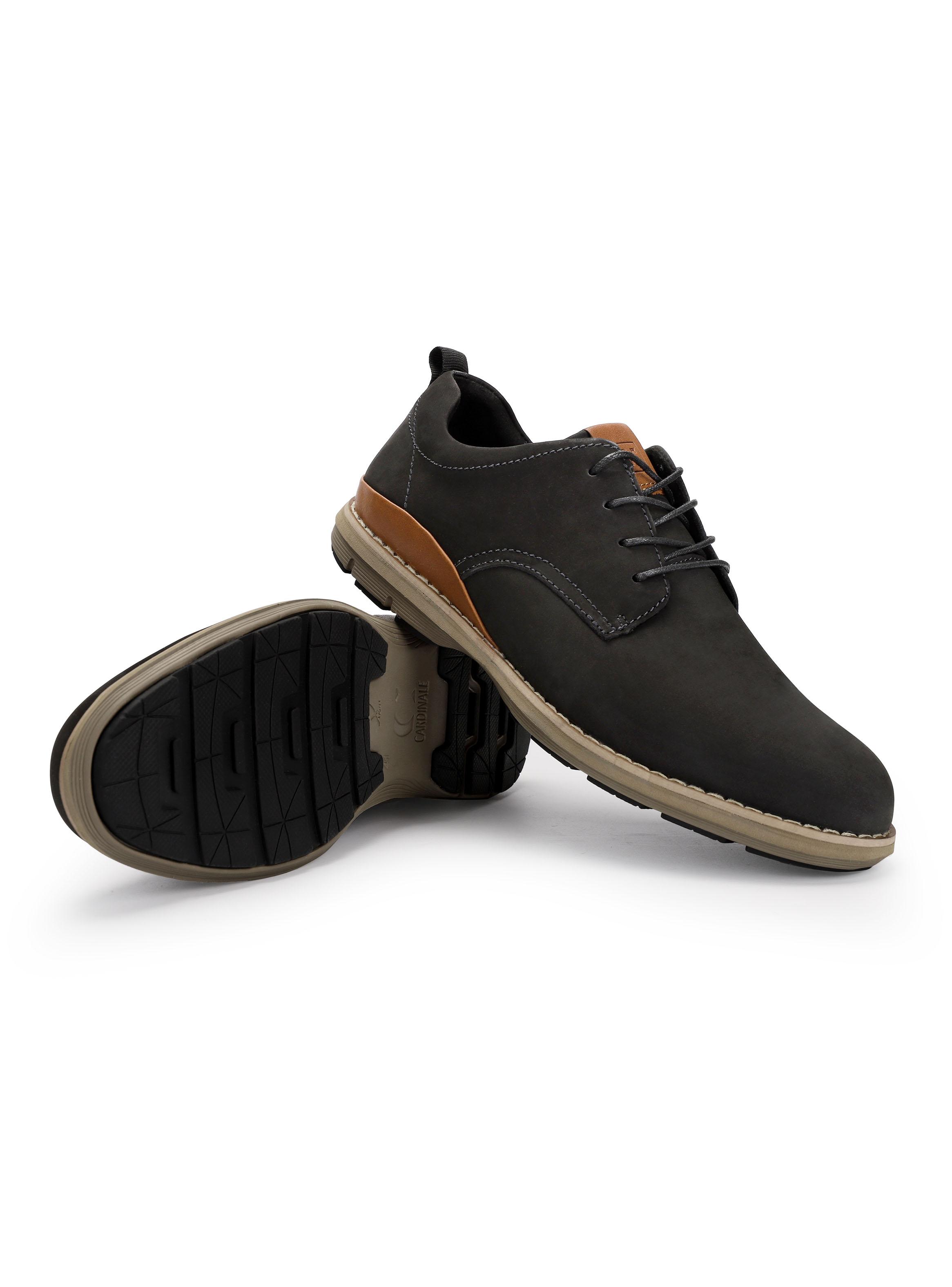 Zapato Casua Dozza023N Cuero Hombre-3