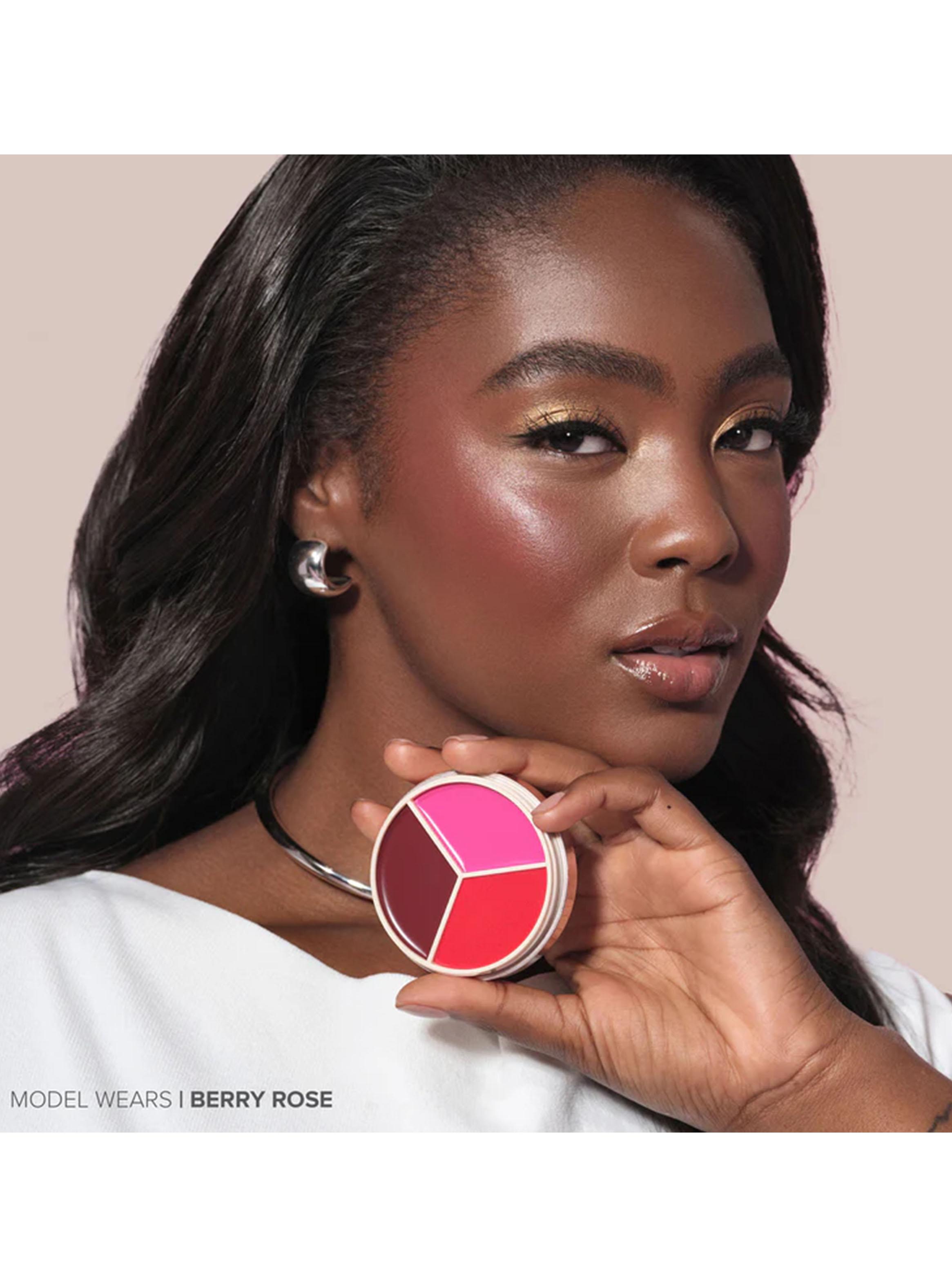 Rubor Magic Touch Blush Trio Berry Rose  3 g-3