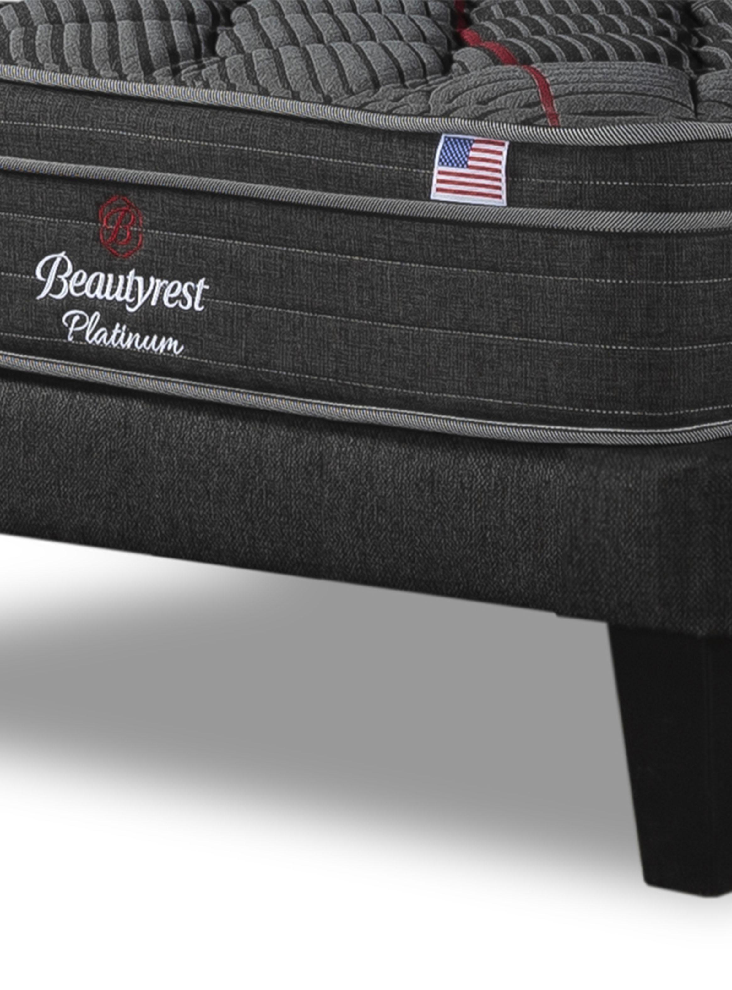 Cama Europea Platinum 1.5 Plazas + Respaldo-3