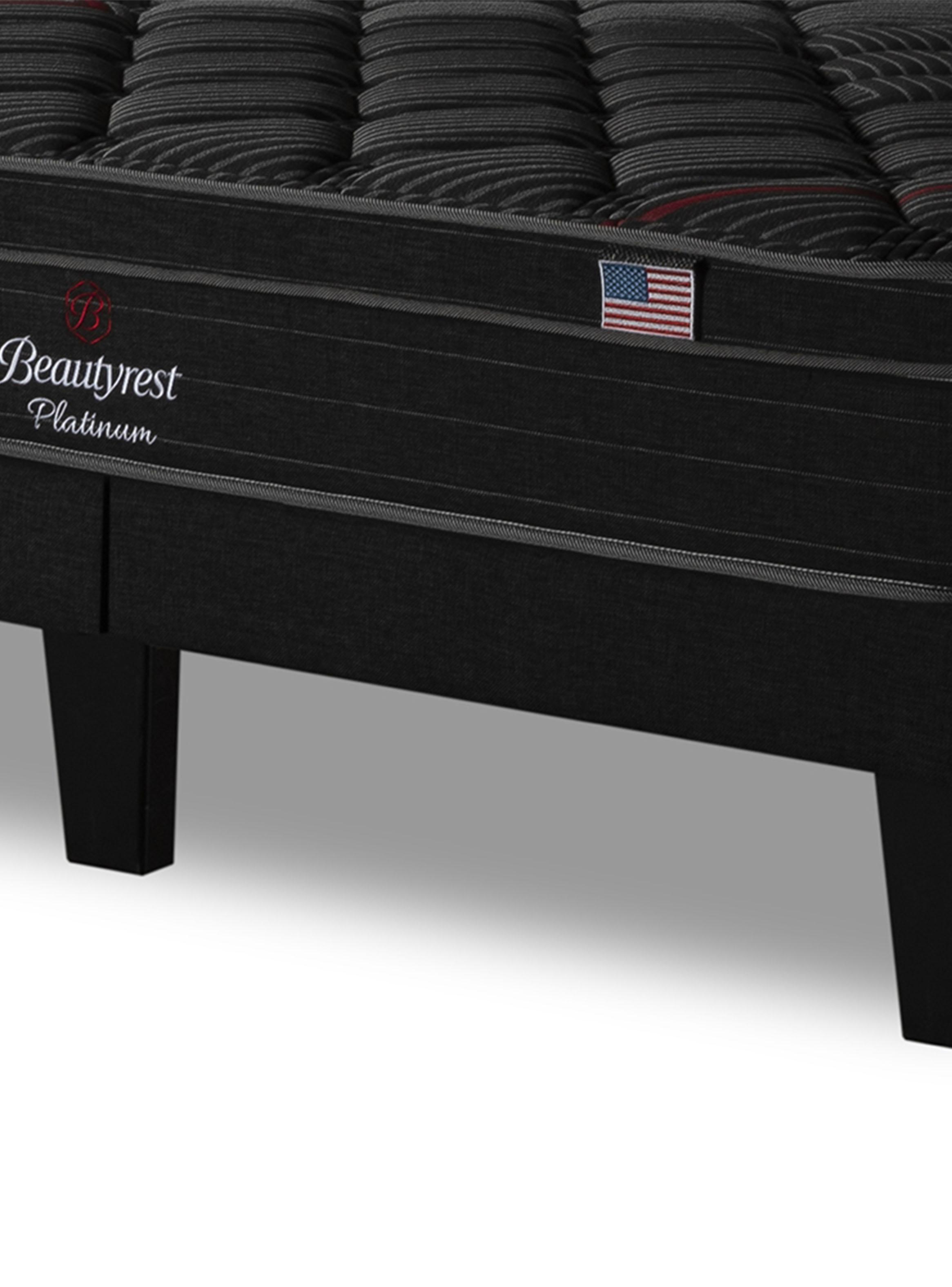 Cama Europea Platinum 2 Plazas + Respaldo TIGN GR-3