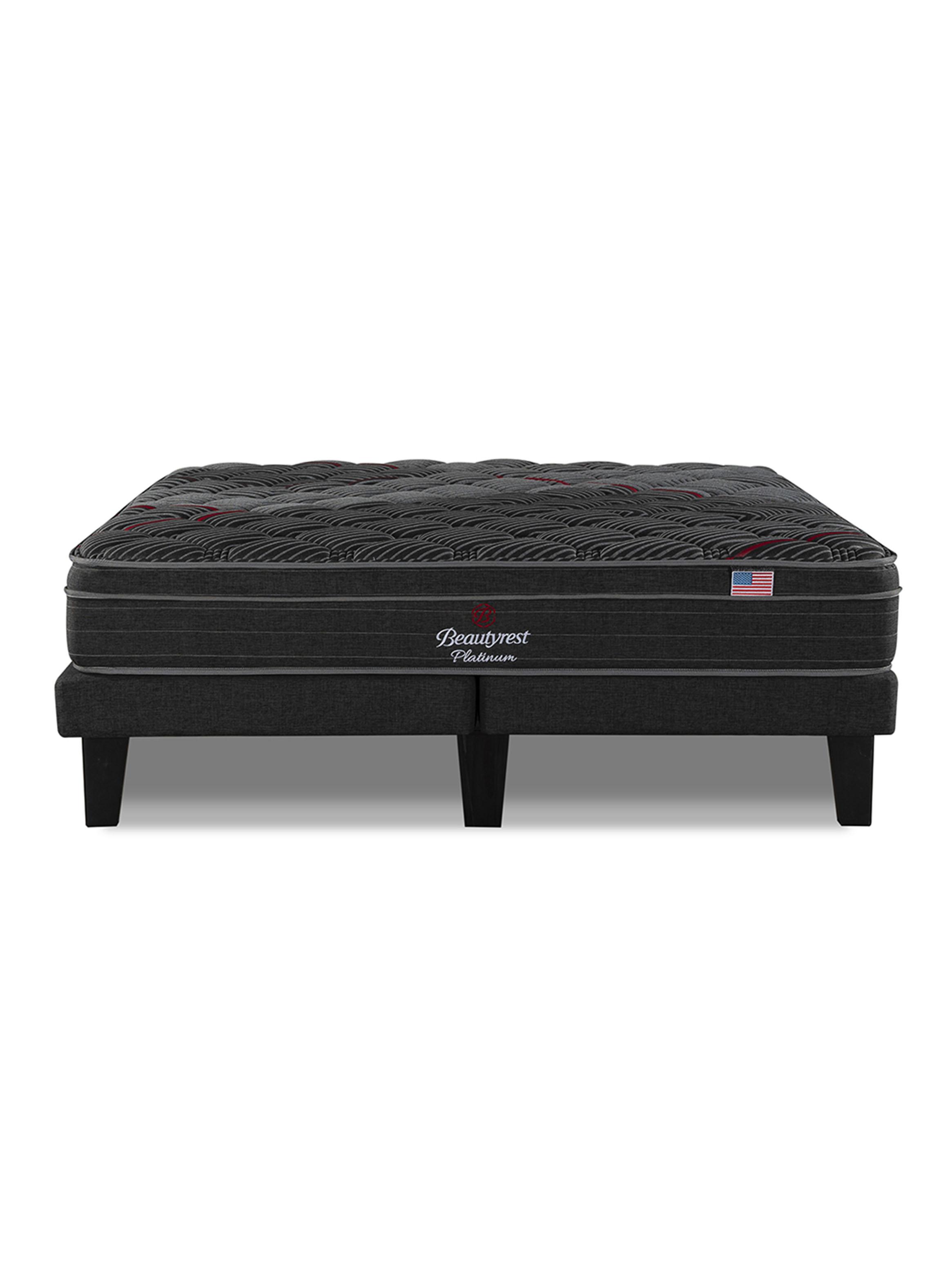 Cama Europea Platinum King + Respaldo TIB GR-3