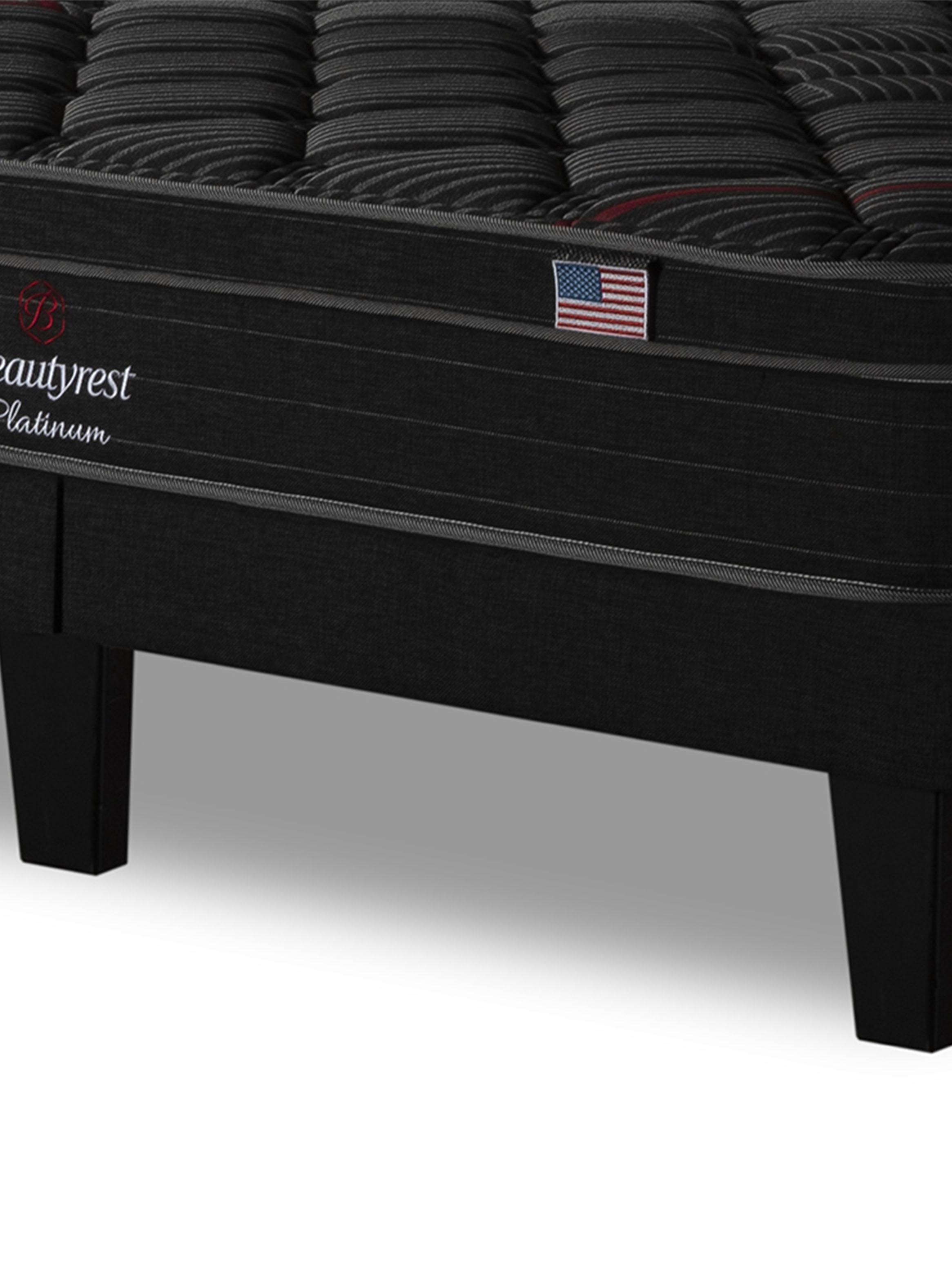 Cama Europea Platinum King + Respaldo TIB GR-4