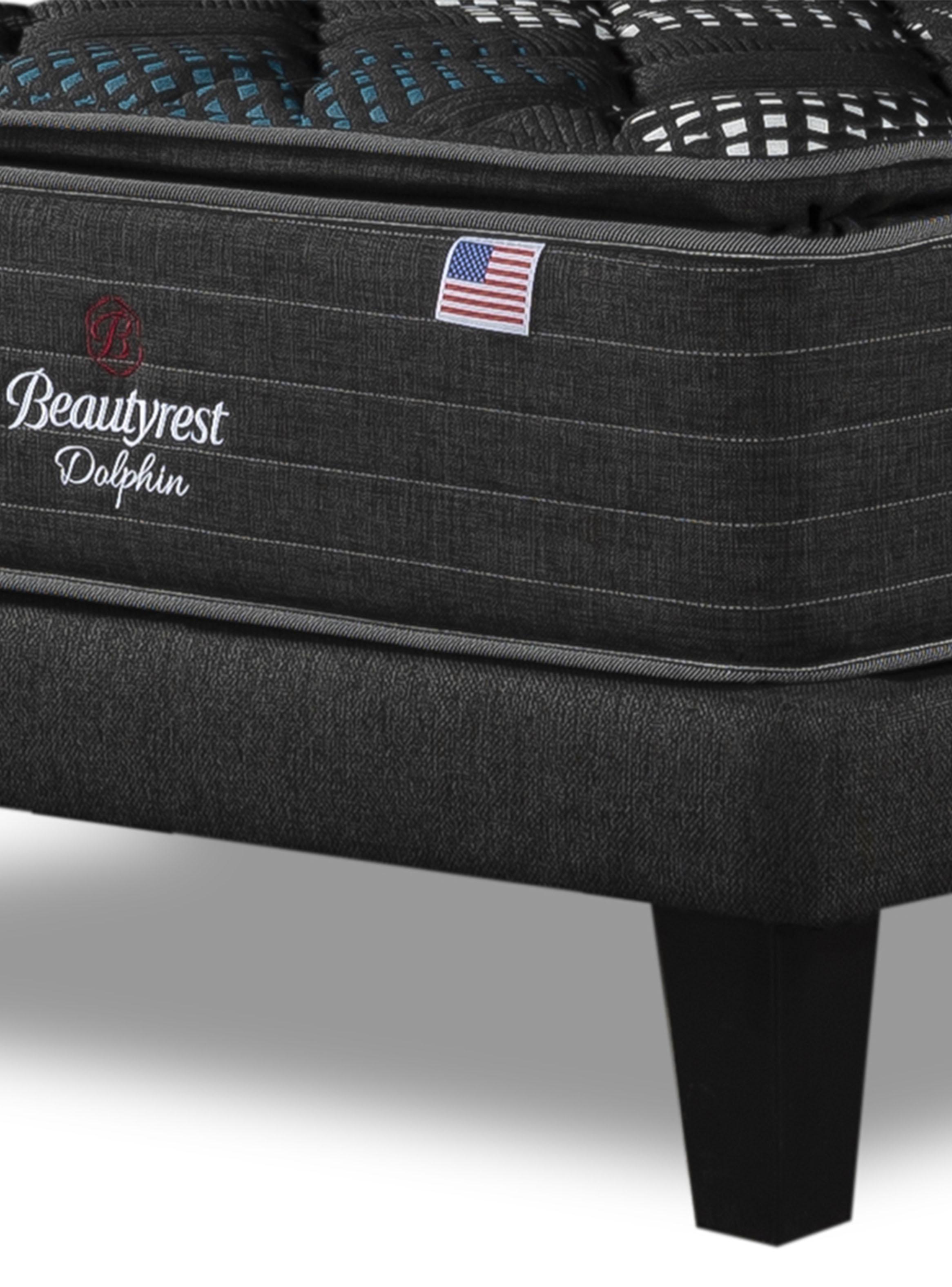 Cama Europea Dolphin 2 Plazas + Respaldo  TIGN GR-3