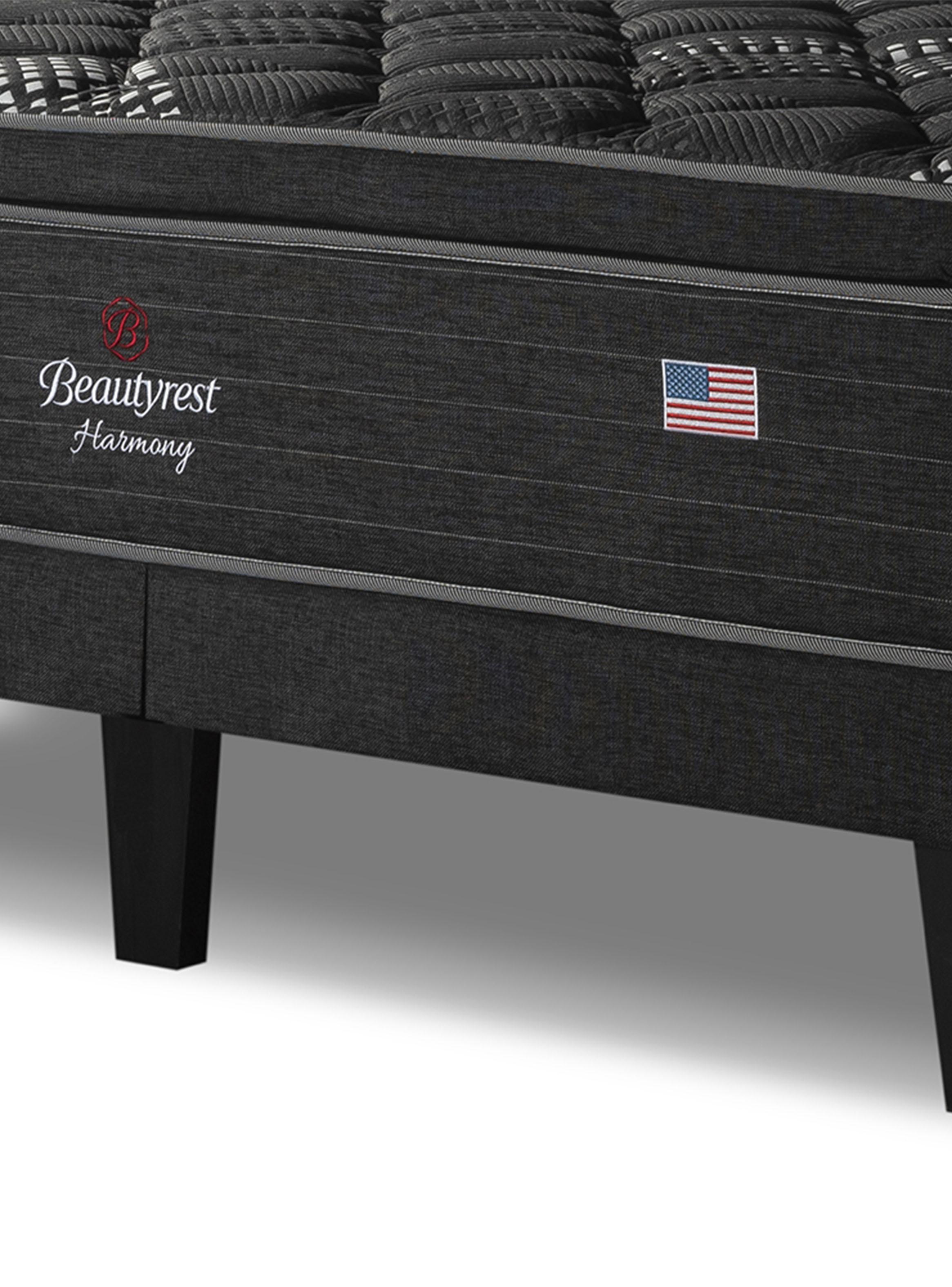 Cama Europea Harmony 2 Plazas + Respaldo-3