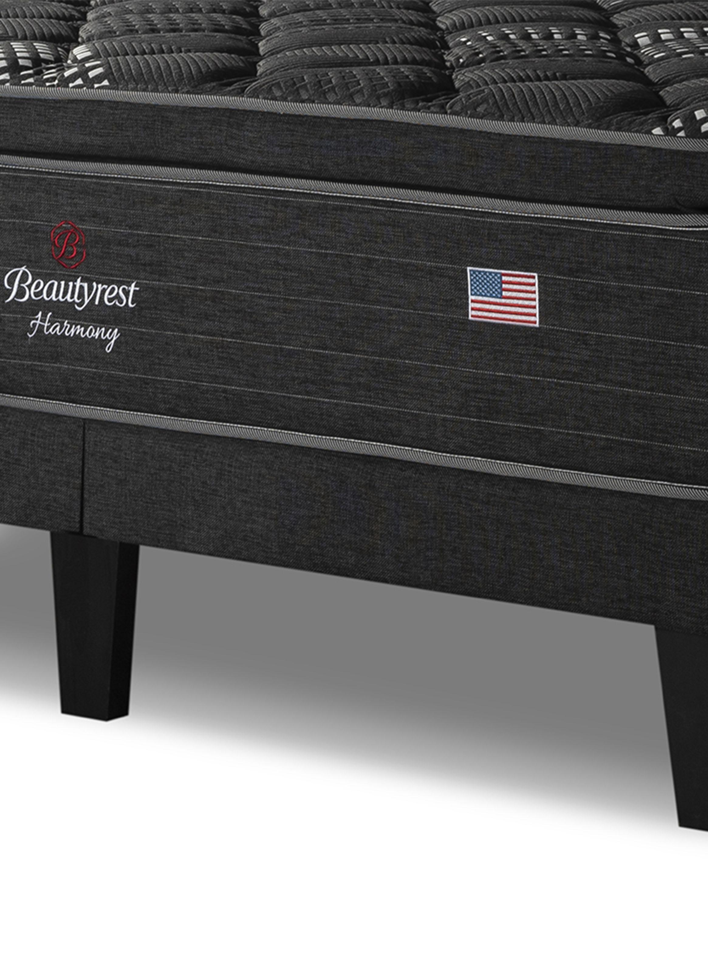 Cama Europea Harmony 2 Plazas + Respaldo-4