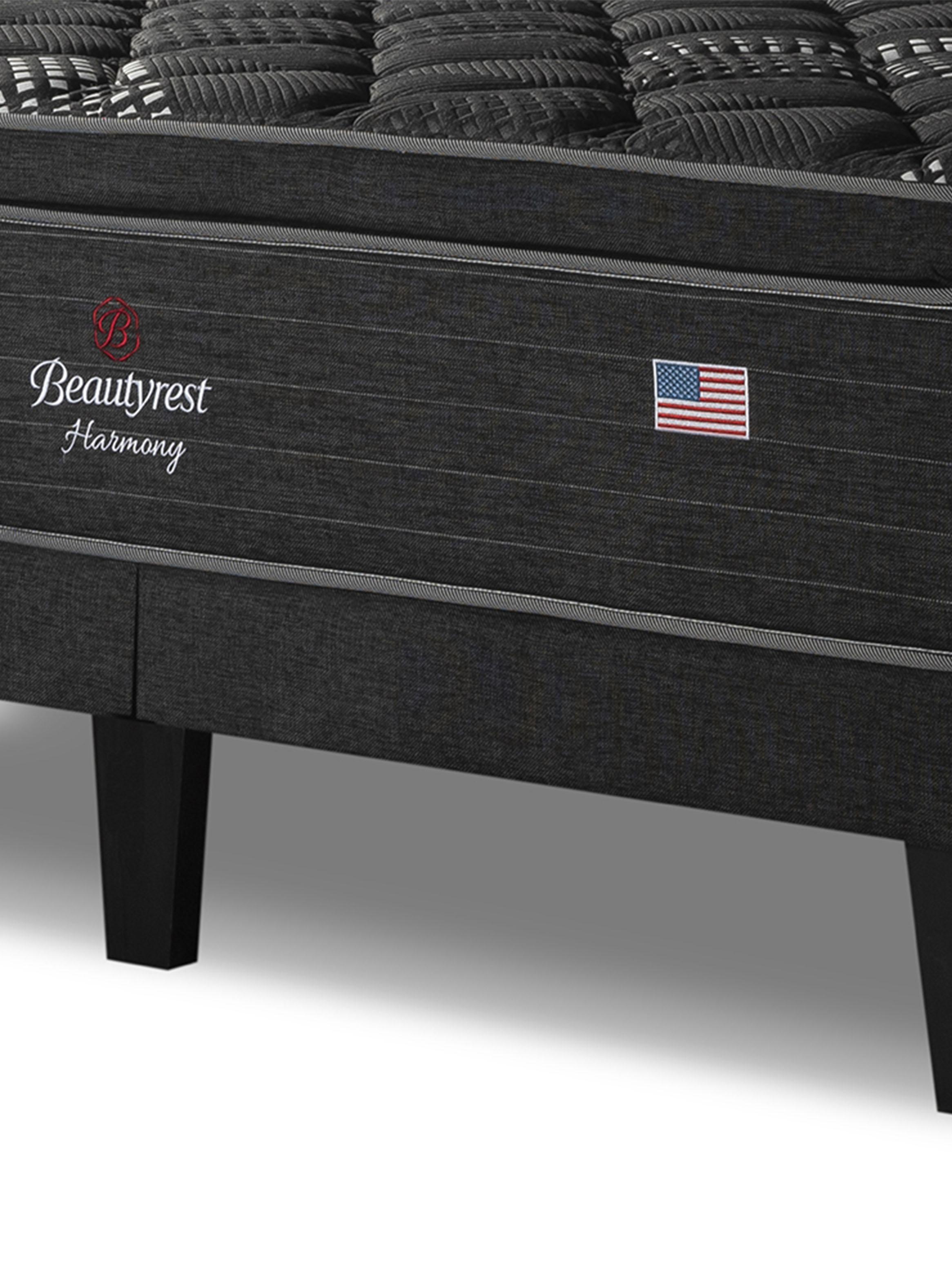 Cama Europea Harmony 2 Plazas + Respaldo TIB PL-3